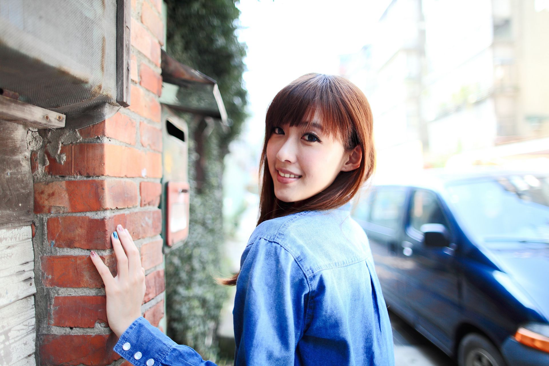 廖挺伶/Kila晶晶《牛仔美腿系列图片》写真合集-图21