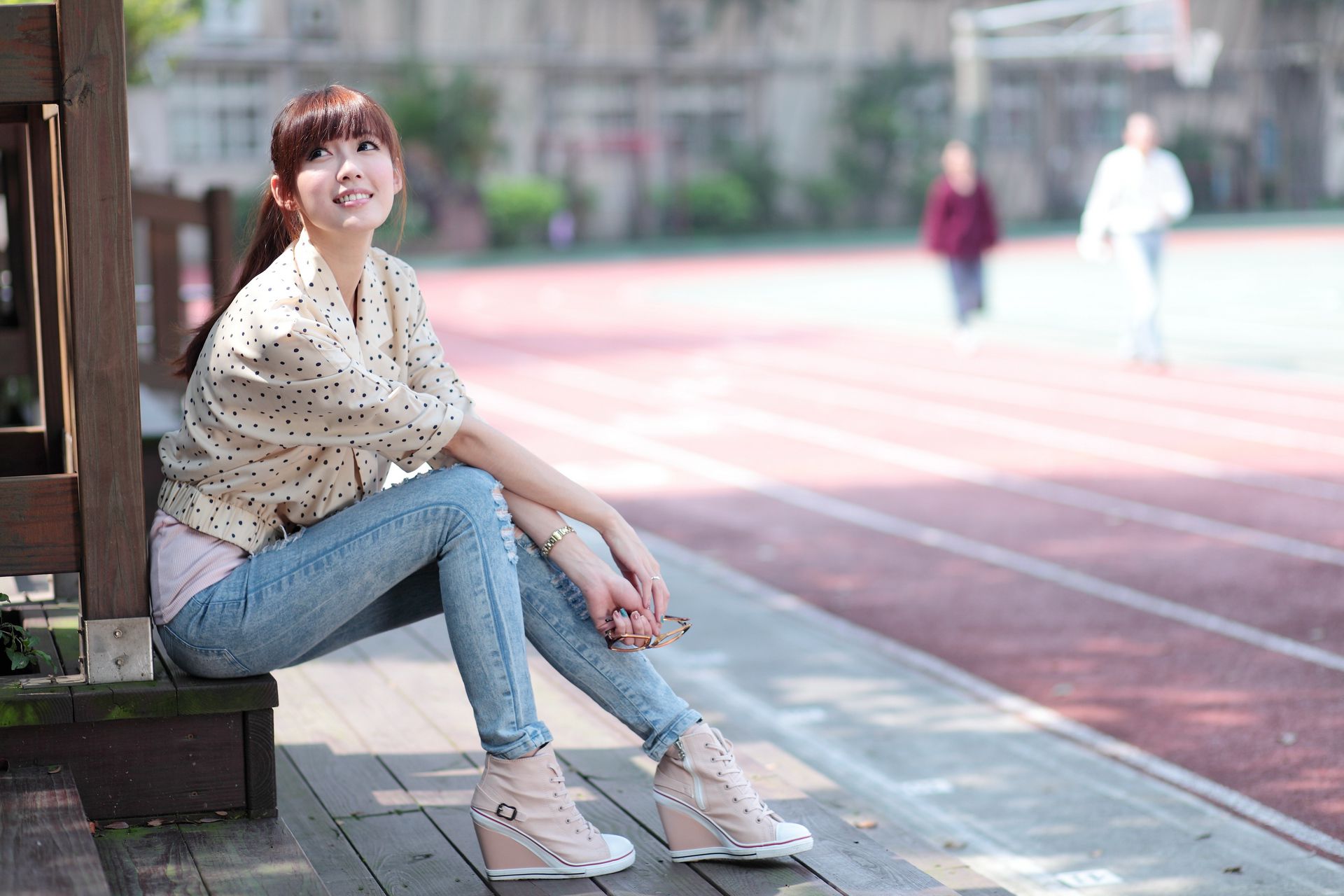 廖挺伶/Kila晶晶《牛仔美腿系列图片》写真合集-图28