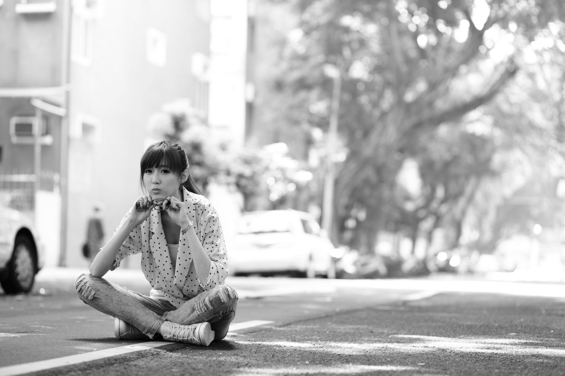 廖挺伶/Kila晶晶《牛仔美腿系列图片》写真合集-图32