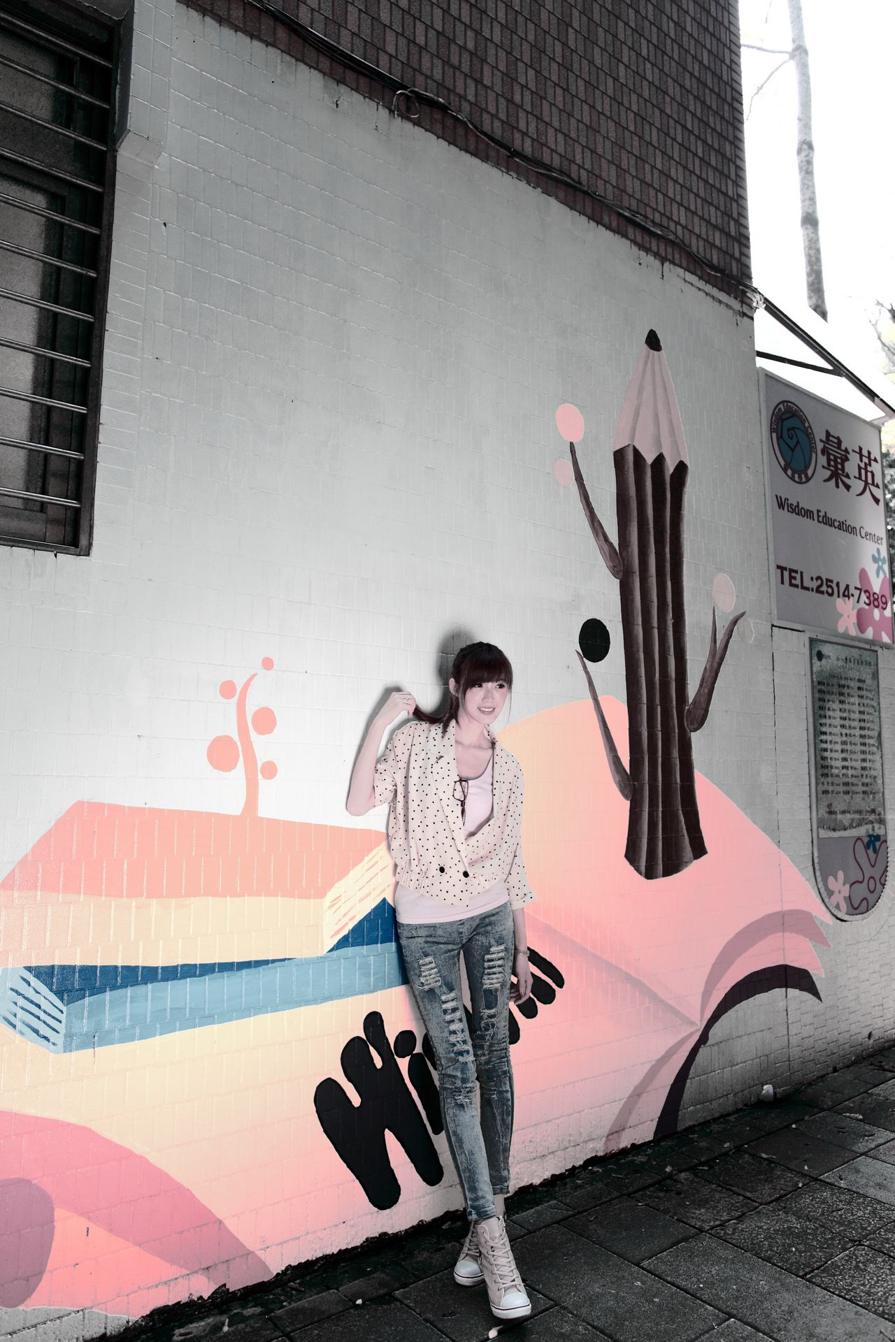 廖挺伶/Kila晶晶《牛仔美腿系列图片》写真合集-图38