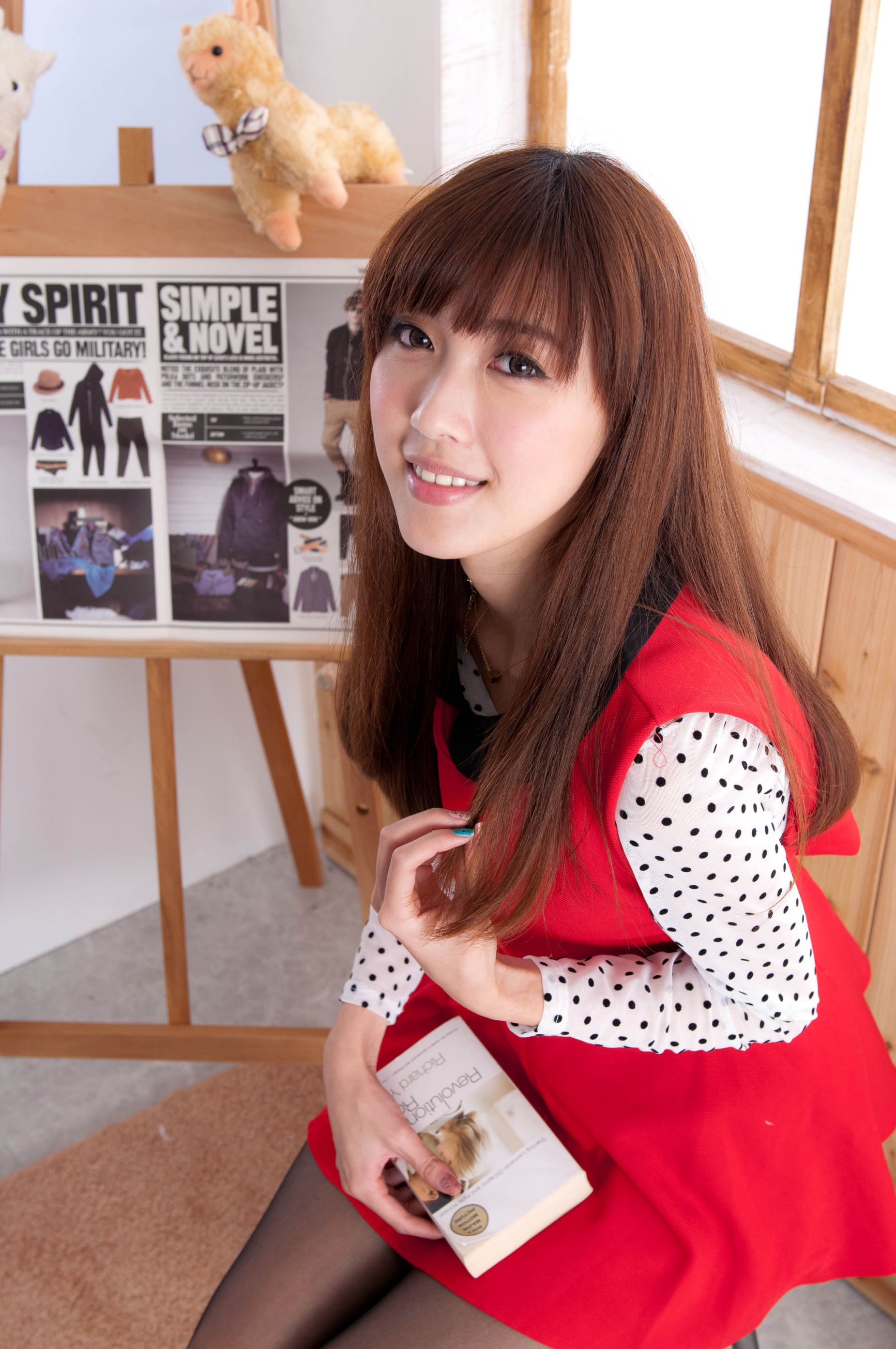 台湾女神Kila晶晶《居家黑丝甜妹子》-图19