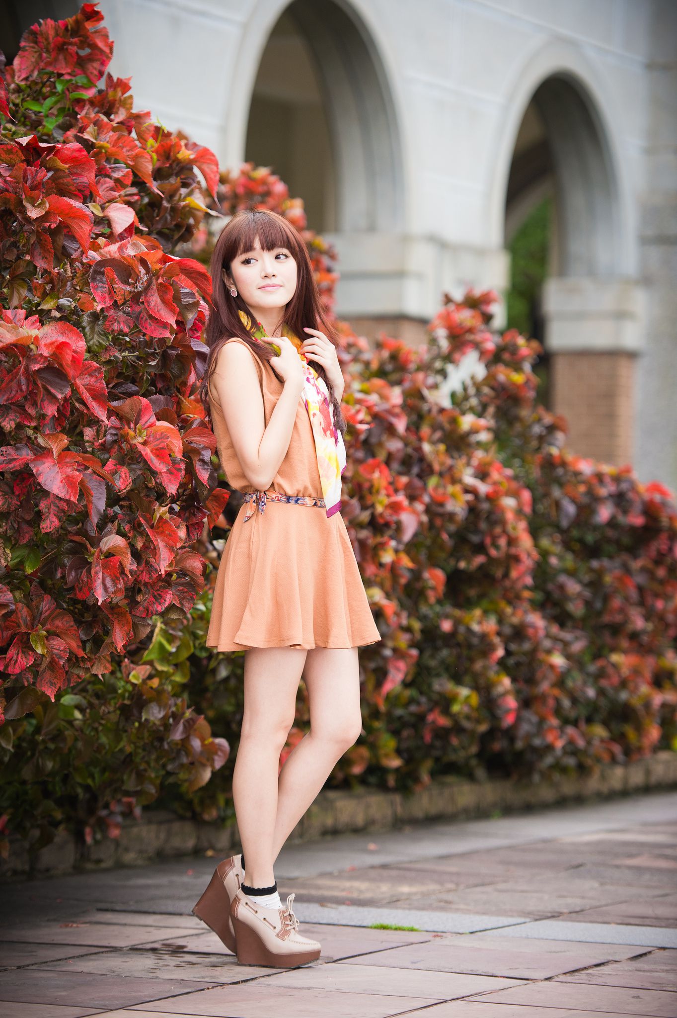 台湾模特林岗怡Didy《小清新3组连衣裙》写真合集-图0