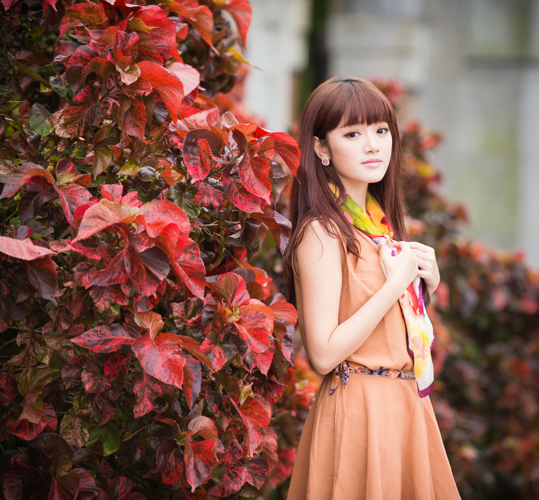 台湾模特林岗怡Didy《小清新3组连衣裙》写真合集-图14