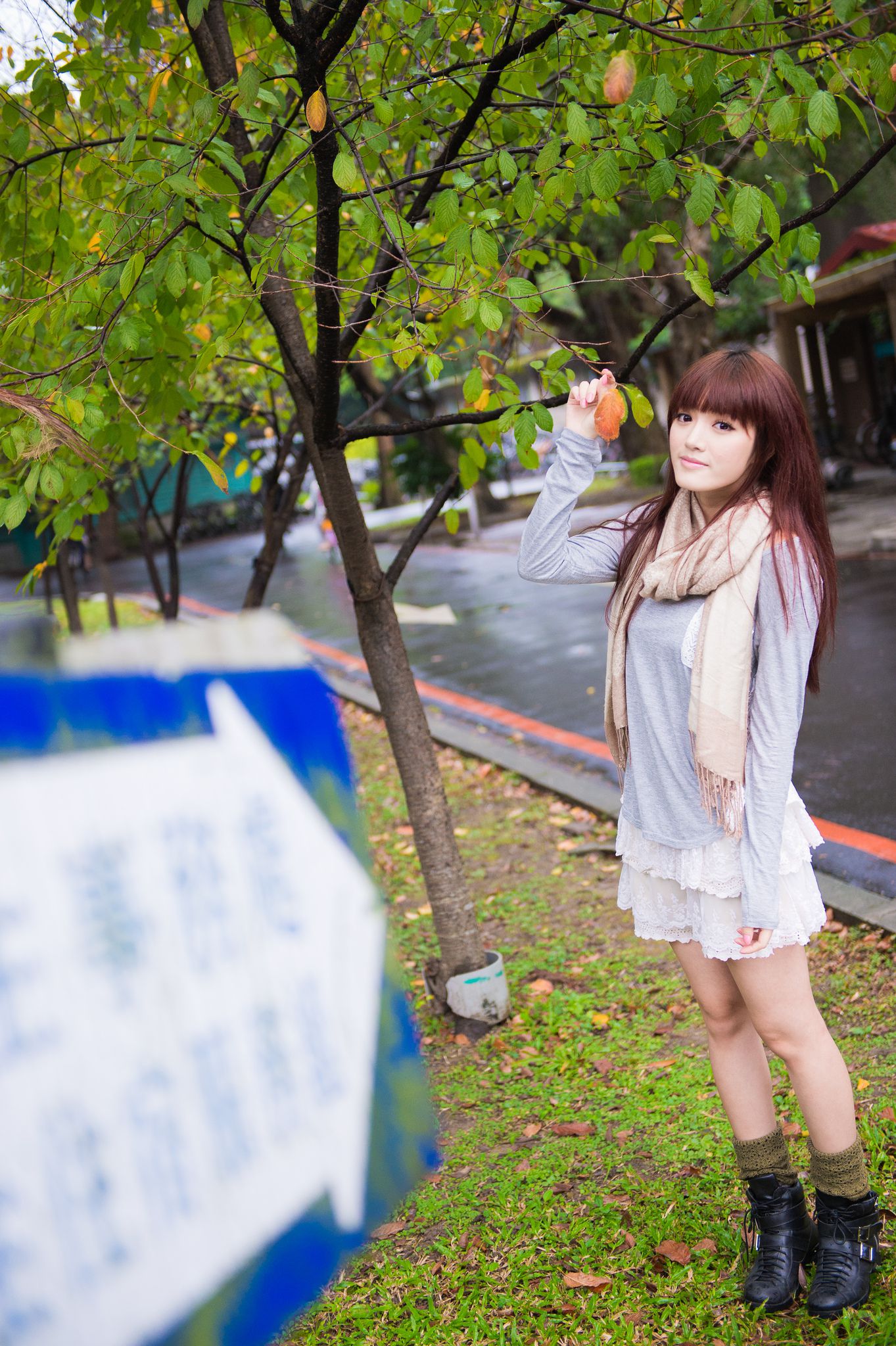 台湾模特林岗怡Didy《小清新3组连衣裙》写真合集-图17