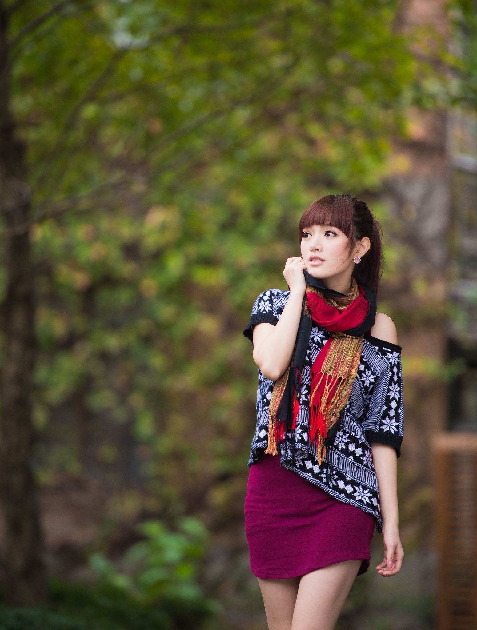 台湾模特林岗怡Didy《小清新3组连衣裙》写真合集-图37