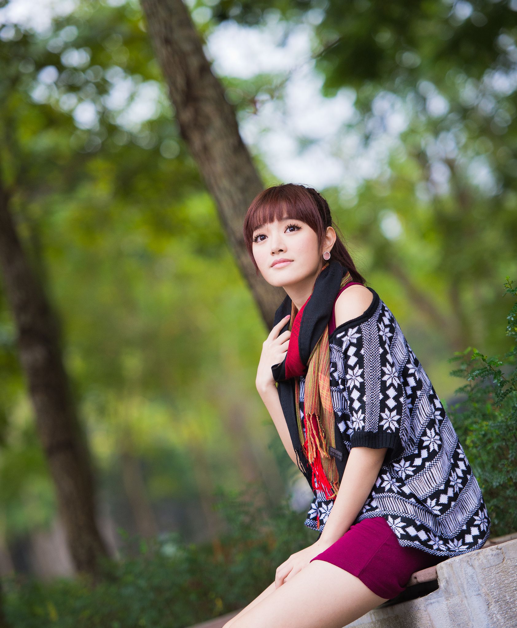 台湾模特林岗怡Didy《小清新3组连衣裙》写真合集-图39