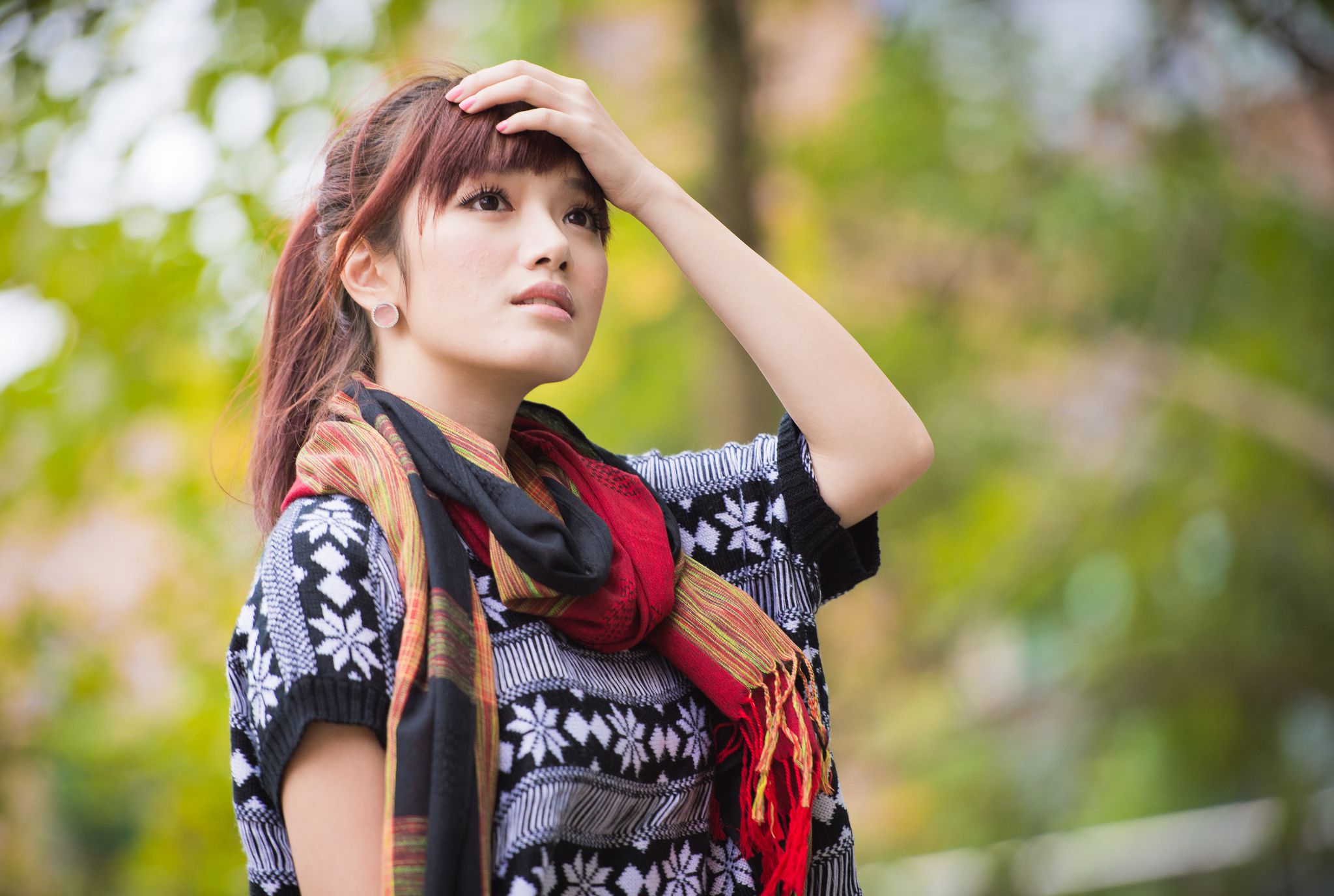 台湾模特林岗怡Didy《小清新3组连衣裙》写真合集-图49