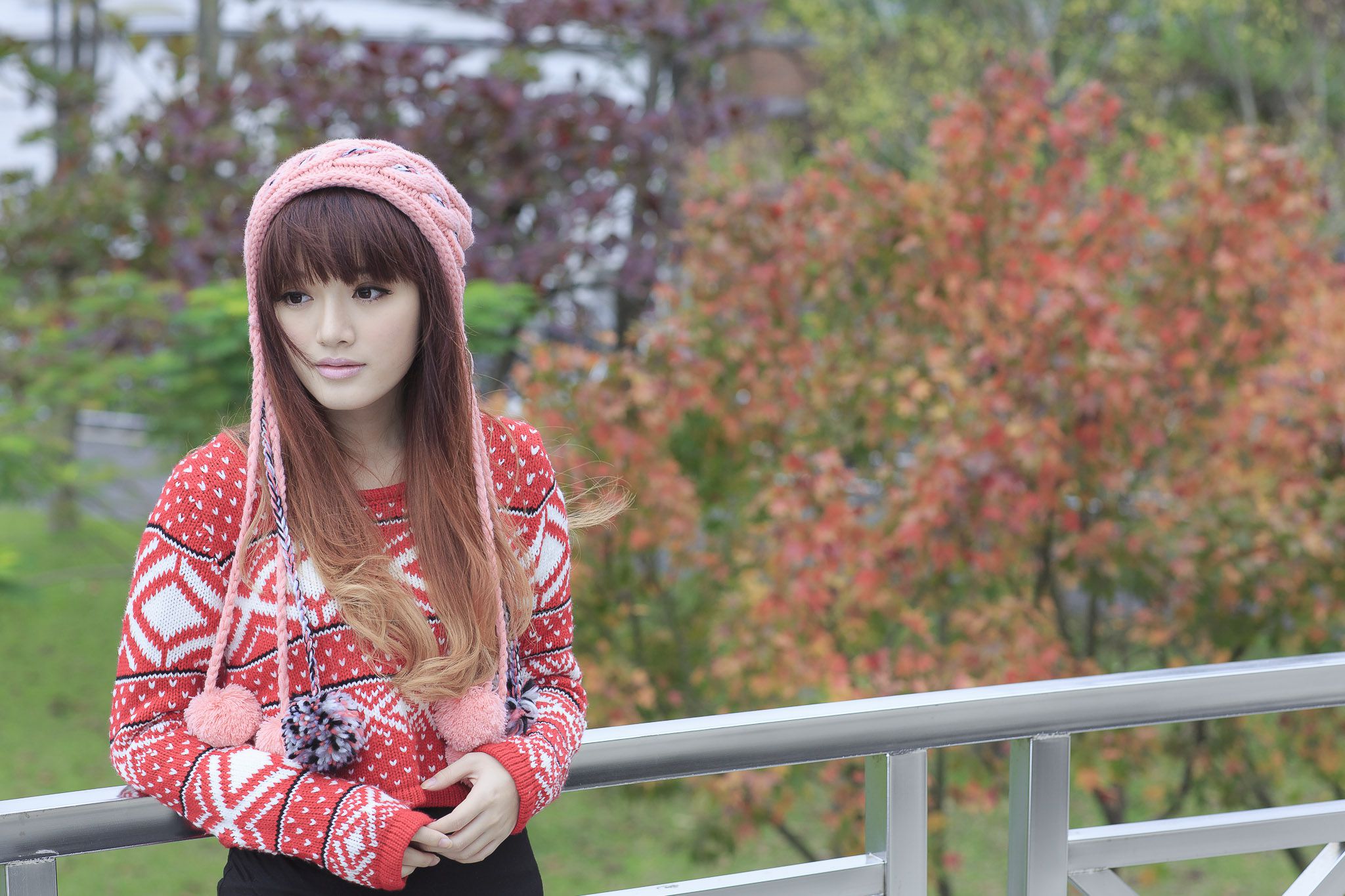 台湾模特林岗怡Didy《小清新3组连衣裙》写真合集-图59