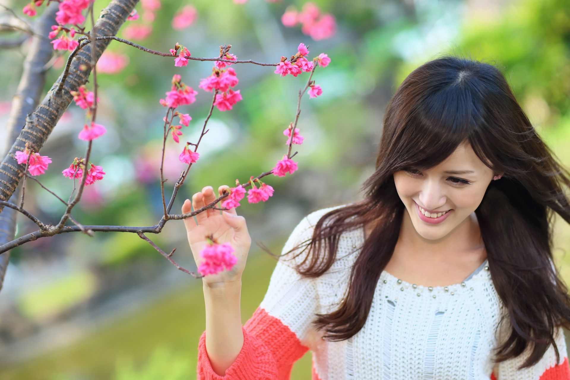 台湾美女鐘幸村/梁以辰《雙溪公園外拍》-图9