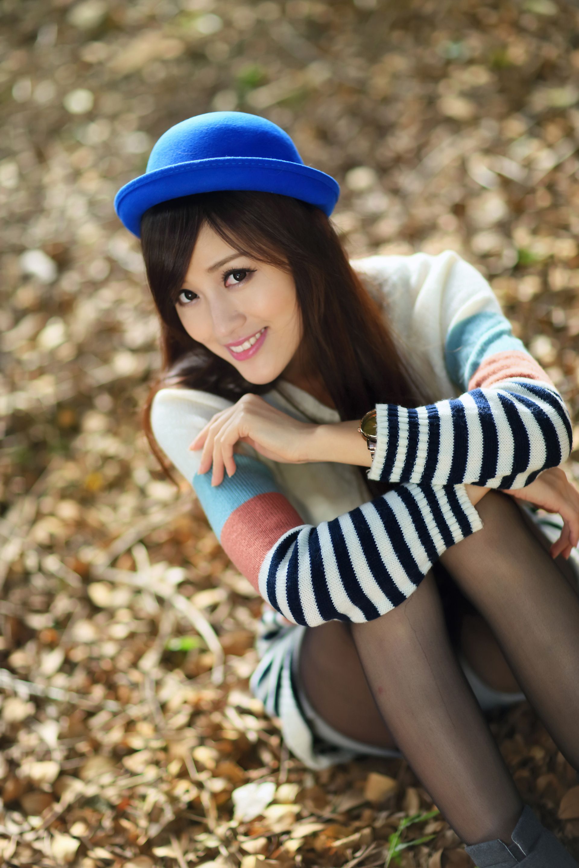 台湾美女鐘幸村/梁以辰《雙溪公園外拍》-图11