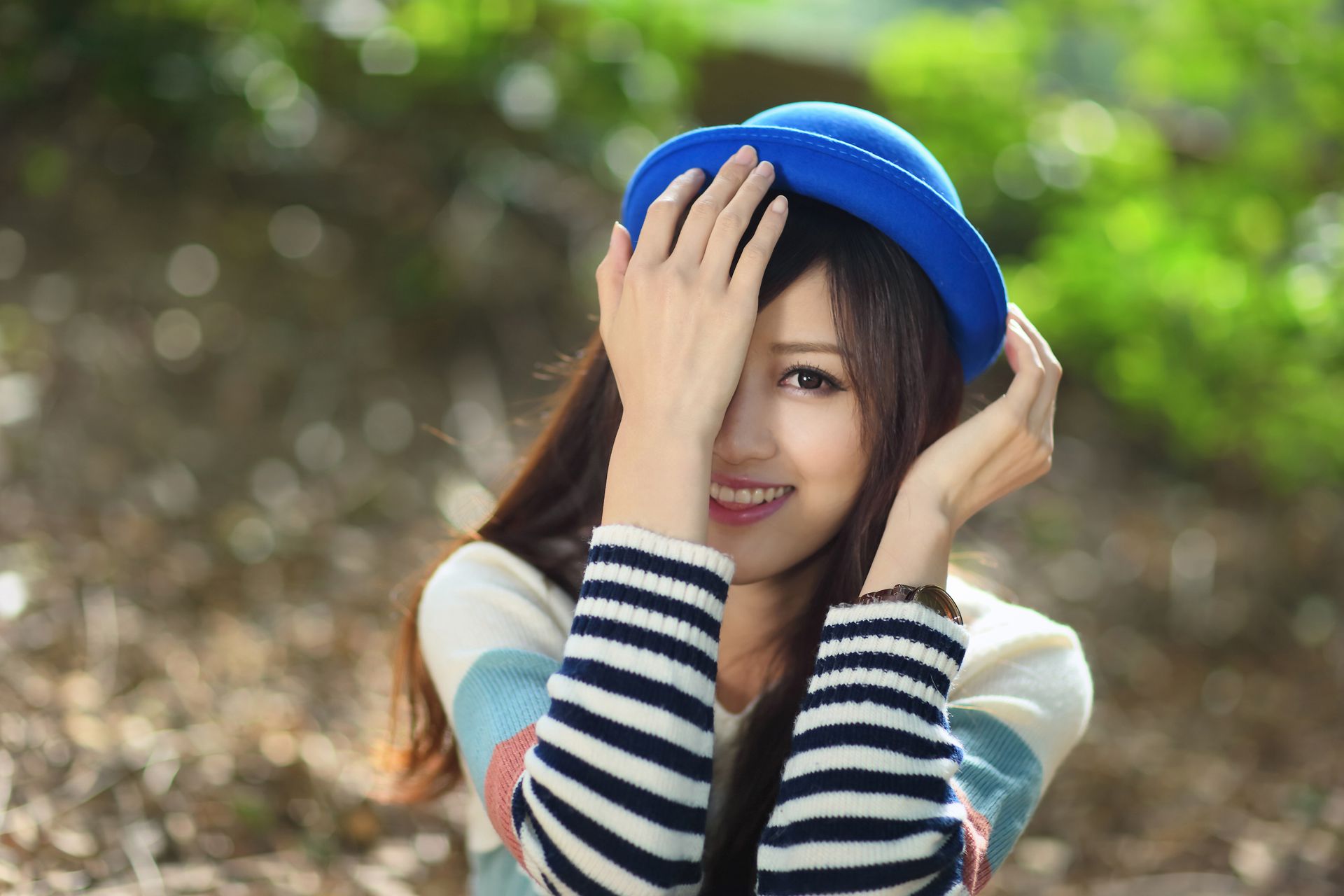 台湾美女鐘幸村/梁以辰《雙溪公園外拍》-图13