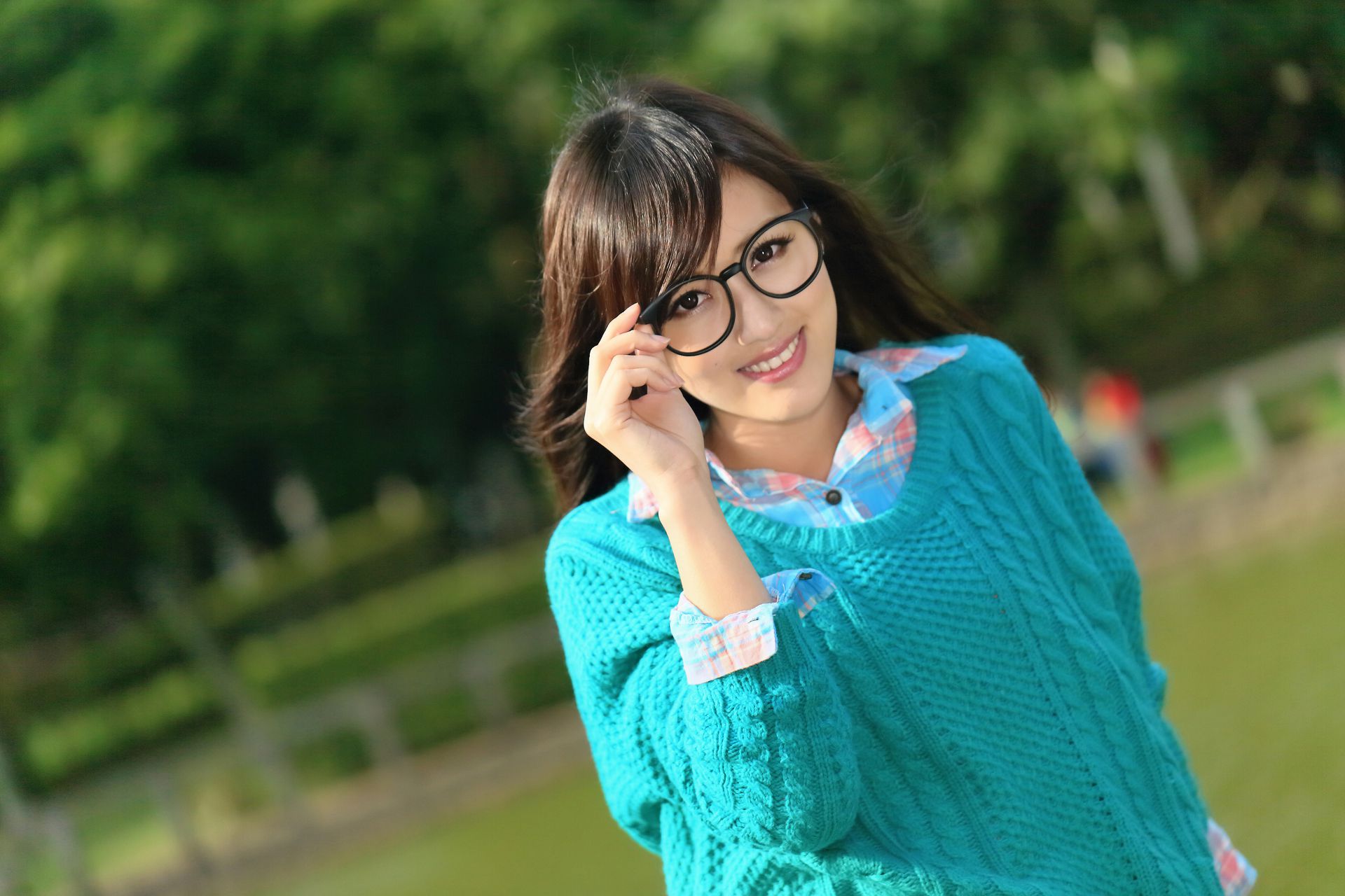 台湾美女鐘幸村/梁以辰《雙溪公園外拍》-图19