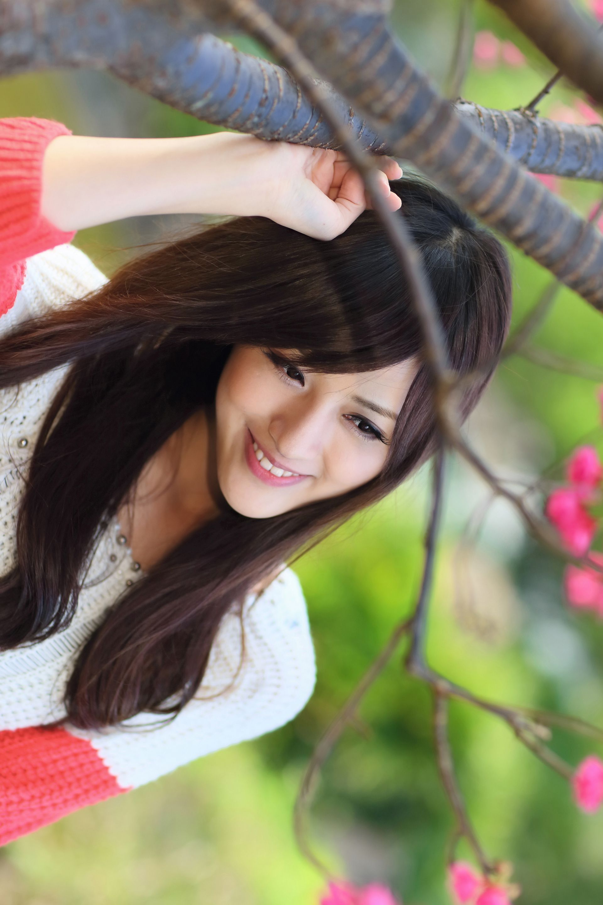 台湾美女鐘幸村/梁以辰《雙溪公園外拍》-图2