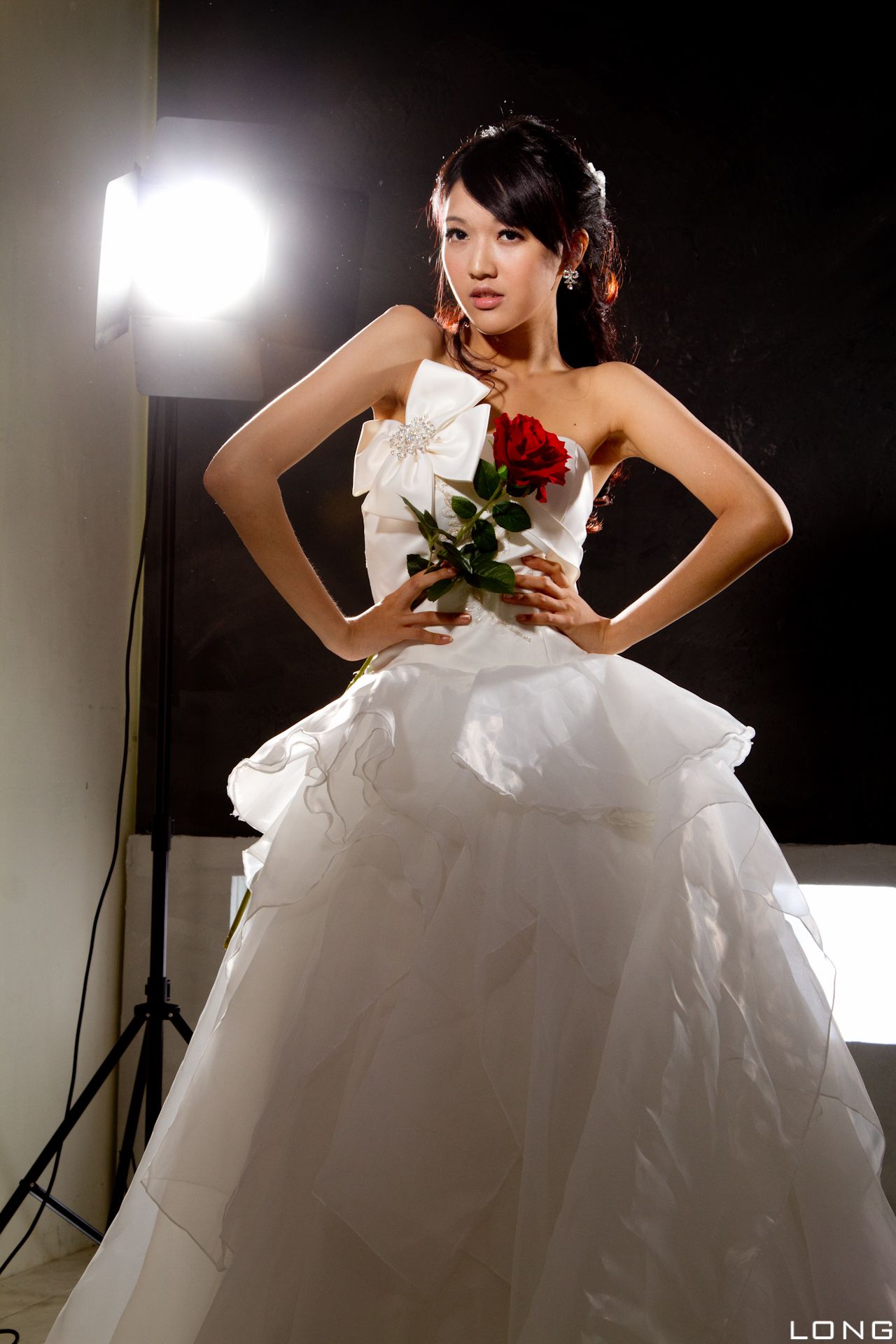 台湾美女模特陈玮廷Jill《婚紗之白》-图15