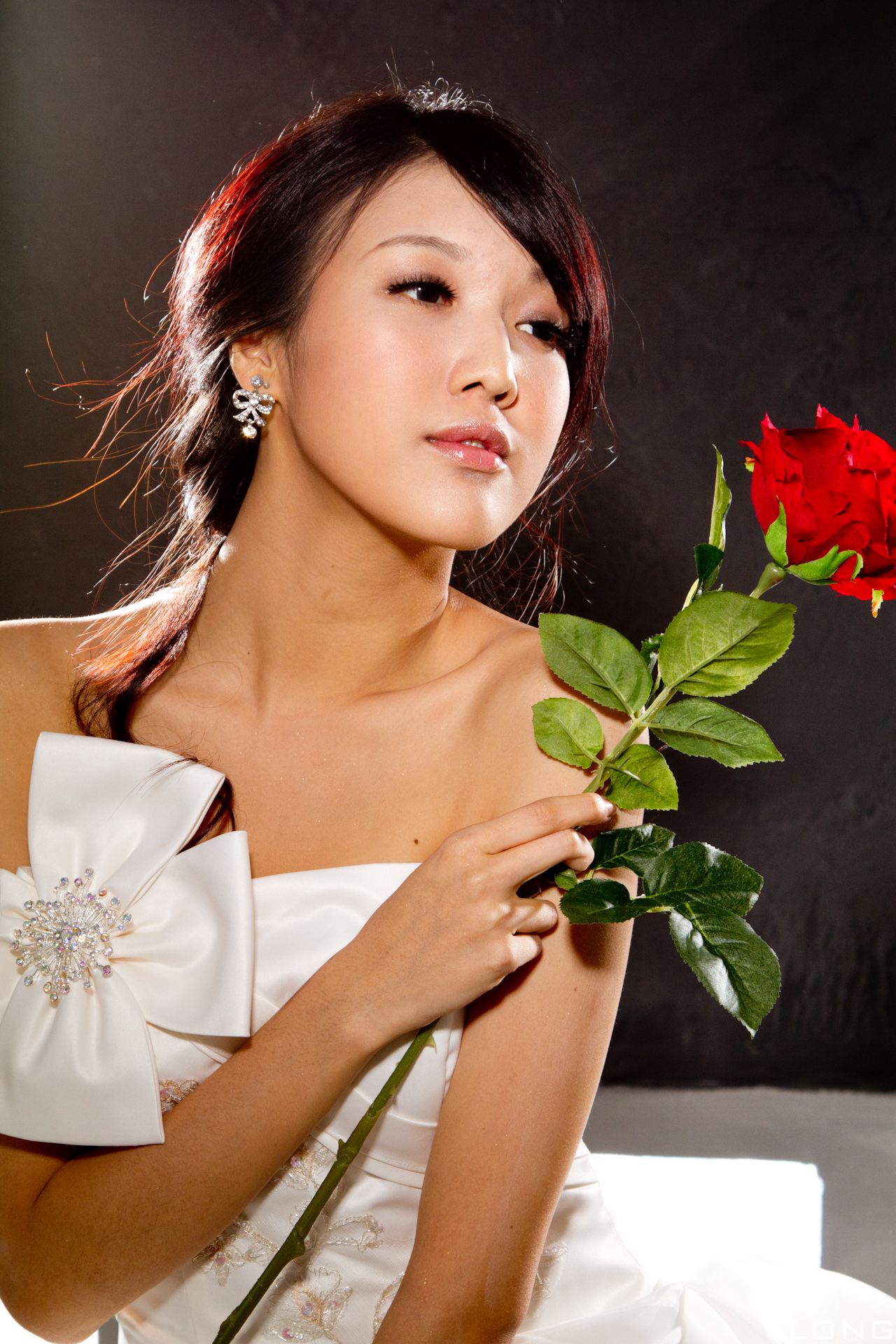 台湾美女模特陈玮廷Jill《婚紗之白》-图29