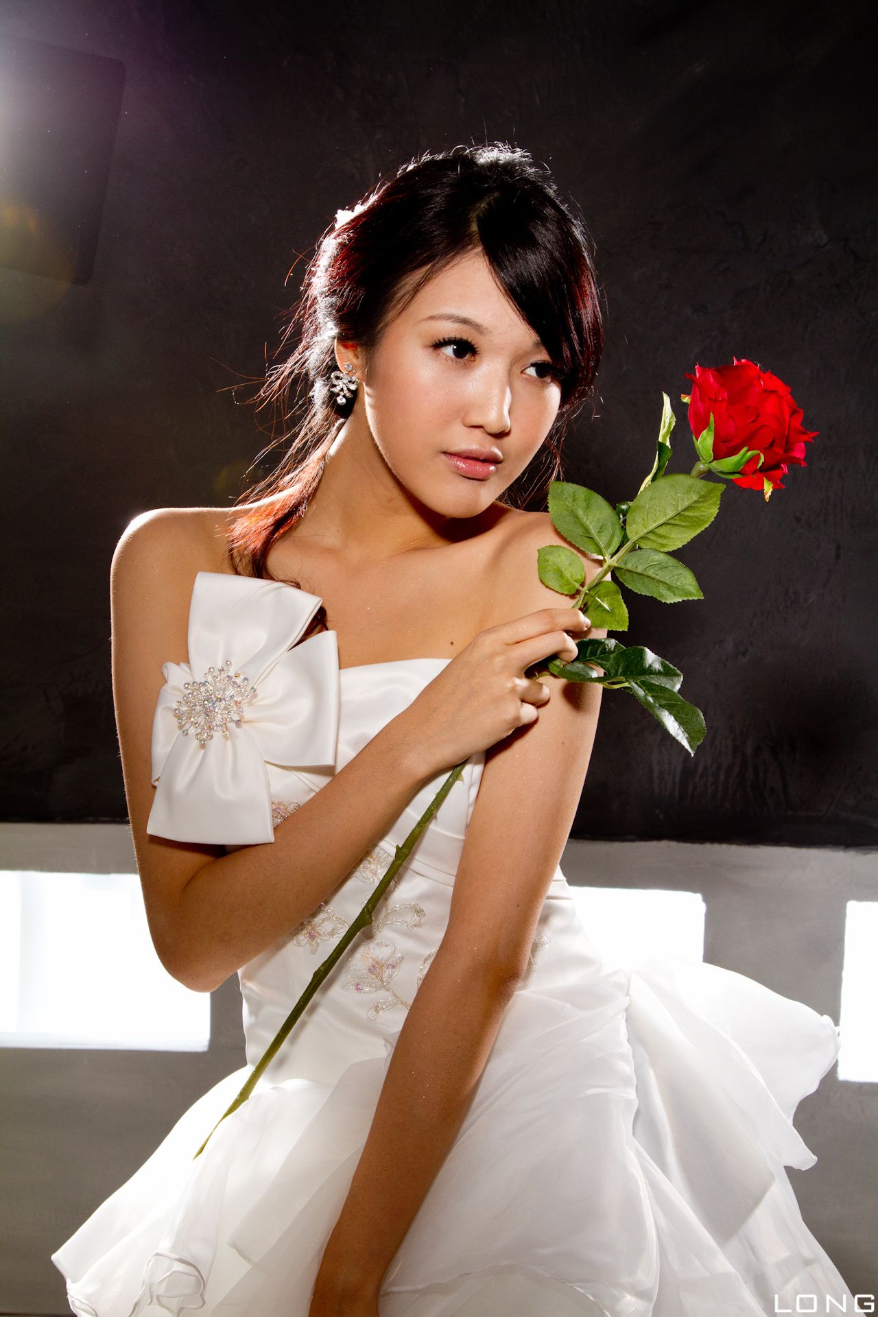 台湾美女模特陈玮廷Jill《婚紗之白》-图30