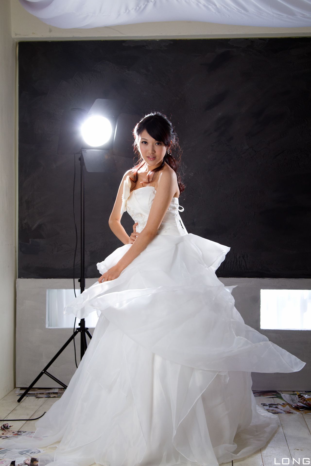 台湾美女模特陈玮廷Jill《婚紗之白》-图4