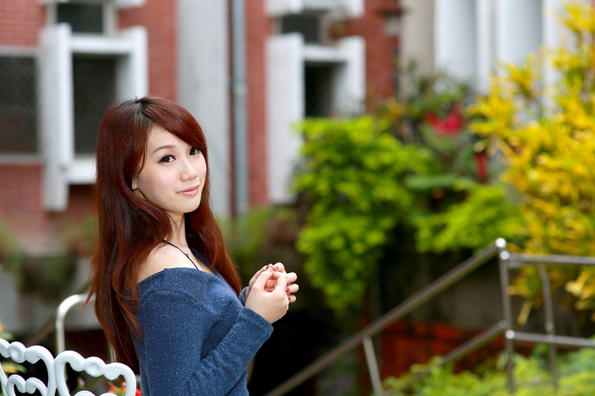 台湾正妹小容《甜美街拍图片》写真合集-图4