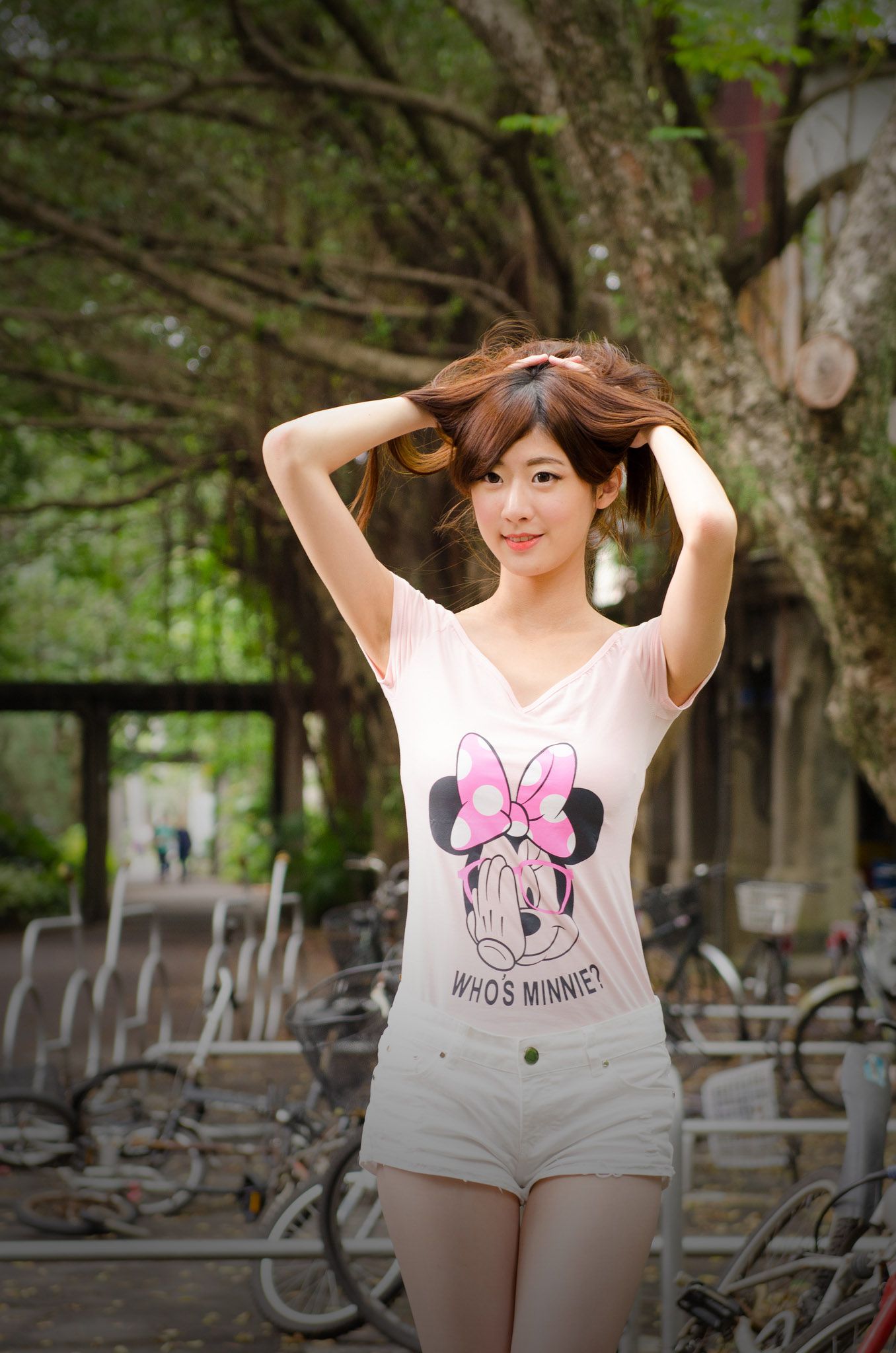 Queena/林茉晶《台大外拍》-图15