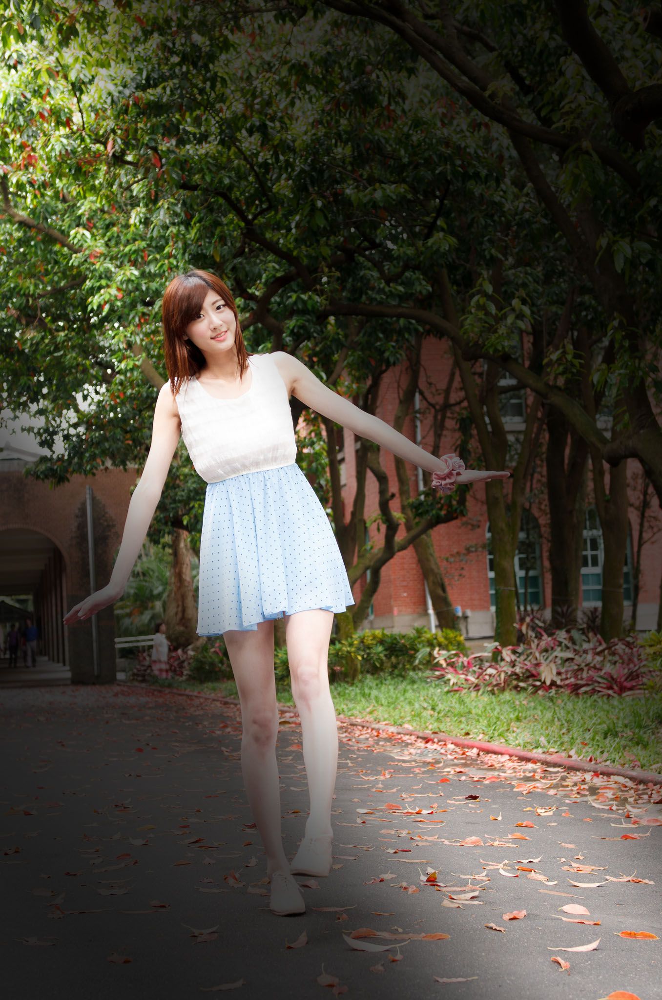 Queena/林茉晶《台大外拍》-图48