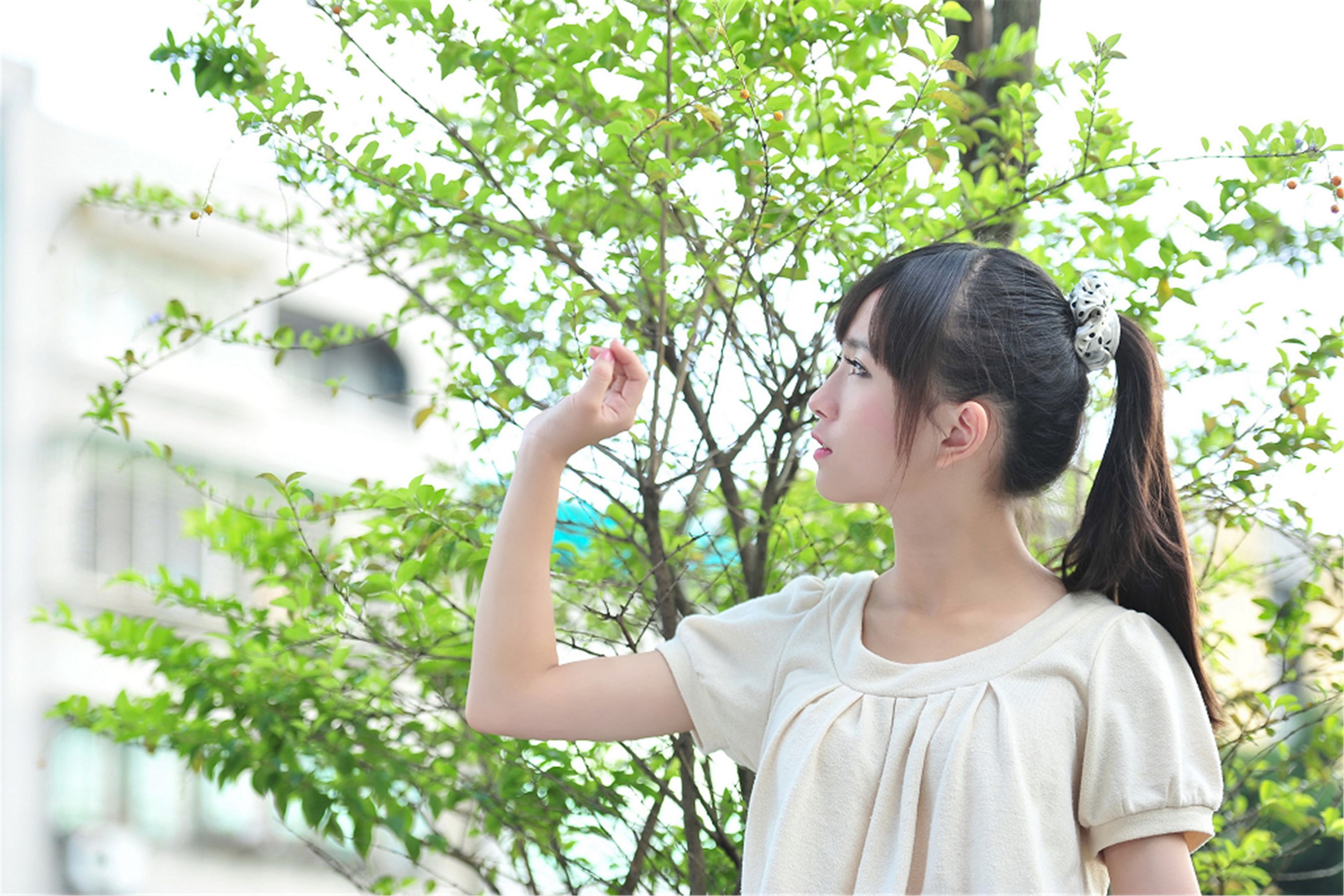 台湾美少女小敬(虞成敬)《逸仙公园外拍》-图3