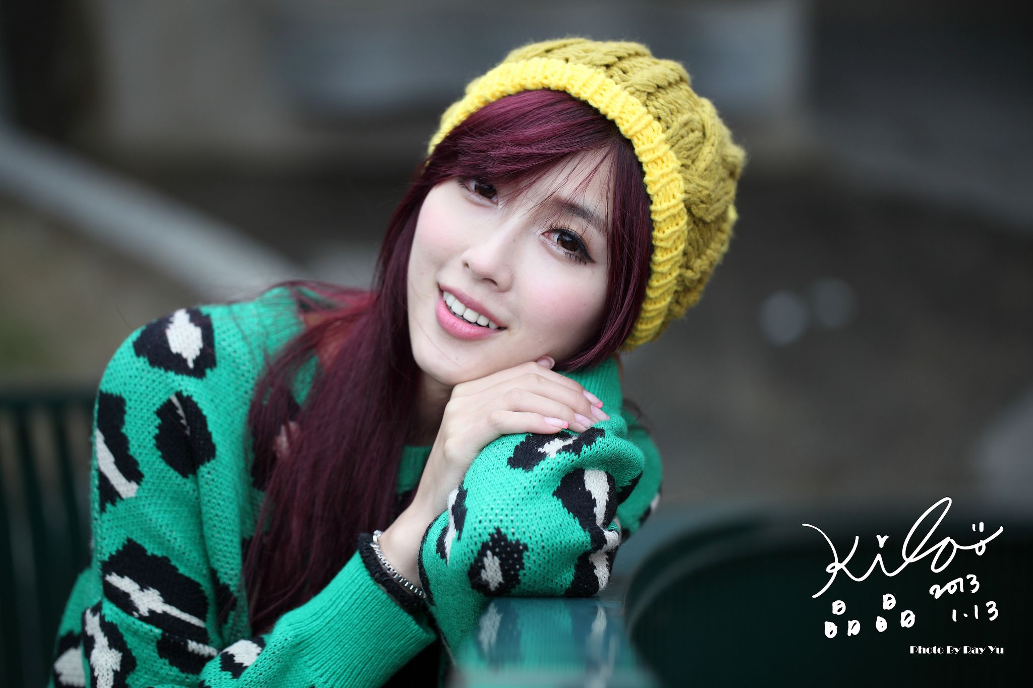 台湾模特廖挺伶/Kila晶晶《绿色长衣+长靴》街拍-图64