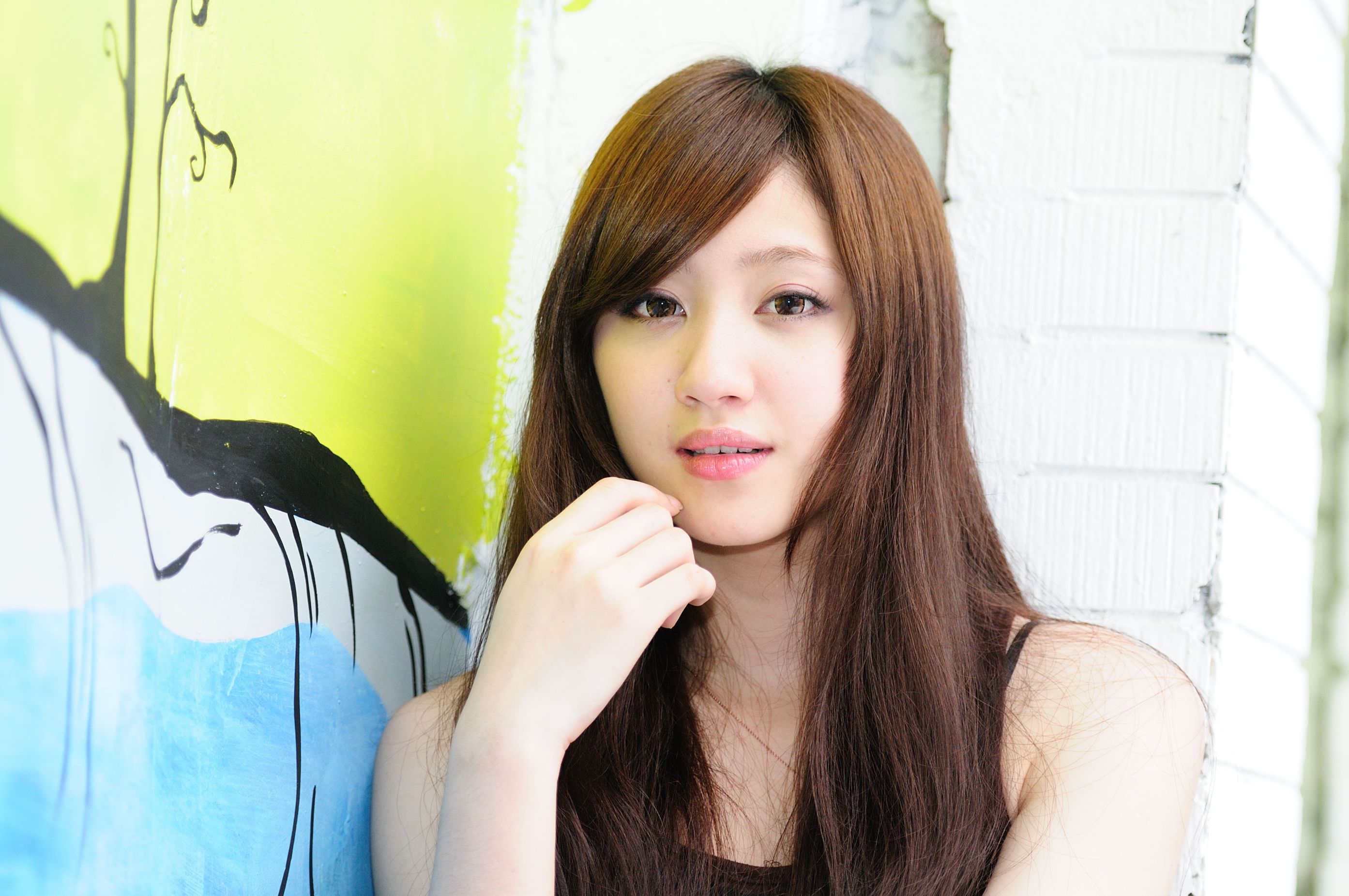 台湾美少女小雅《黑丝正妹街拍》-图38