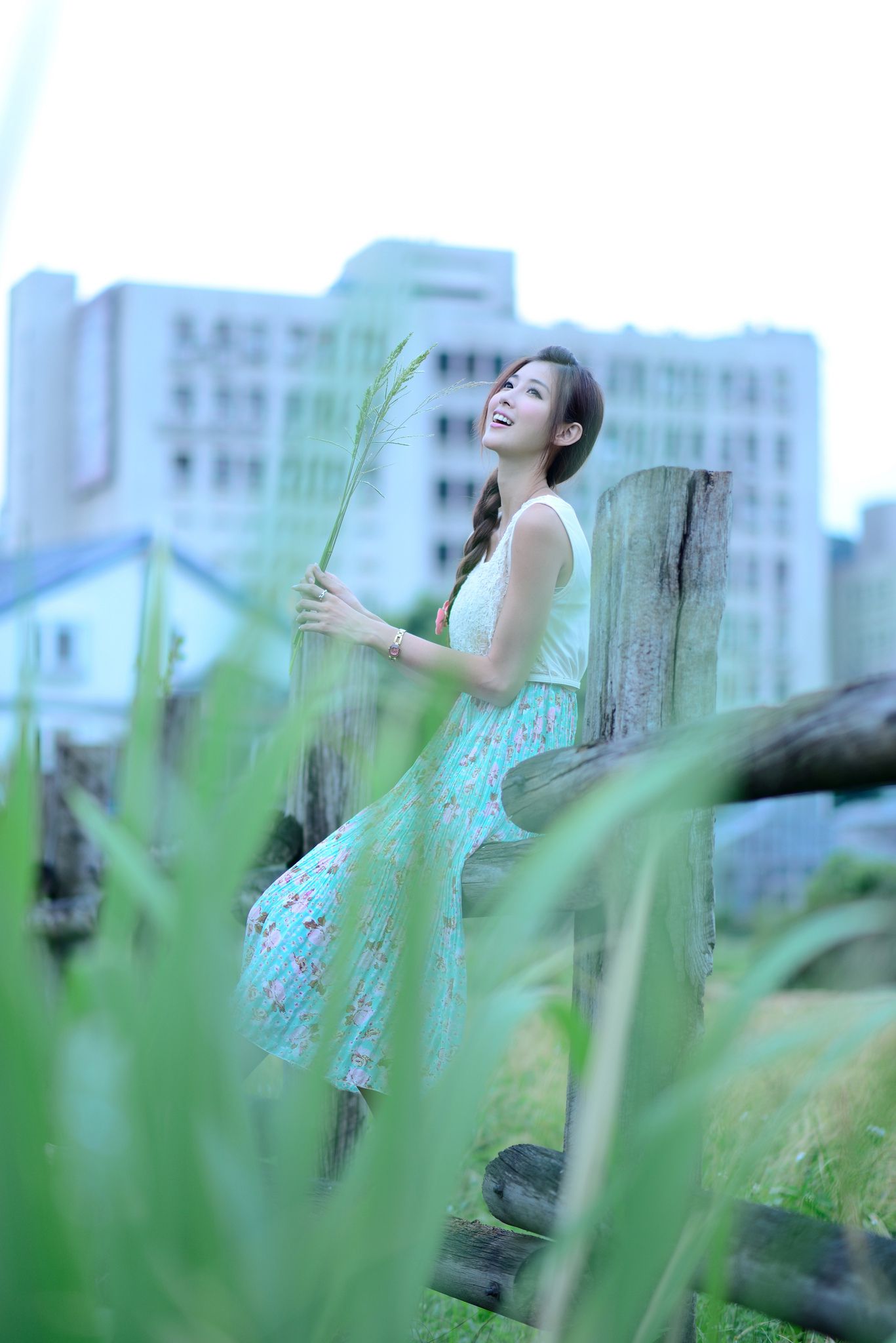 Kila晶晶/金允乔《小清新唯美长裙》外拍-图20