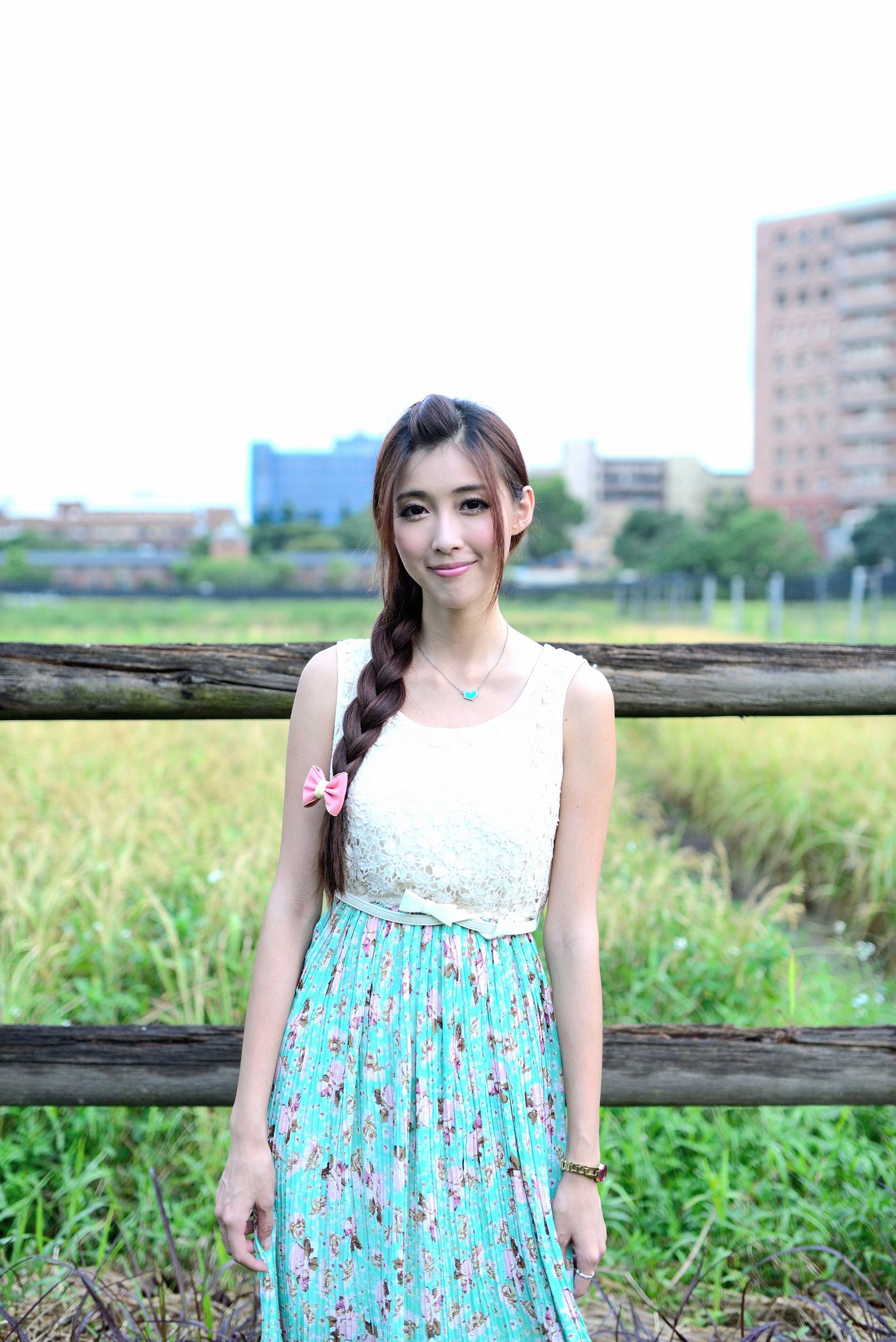 Kila晶晶/金允乔《小清新唯美长裙》外拍-图25