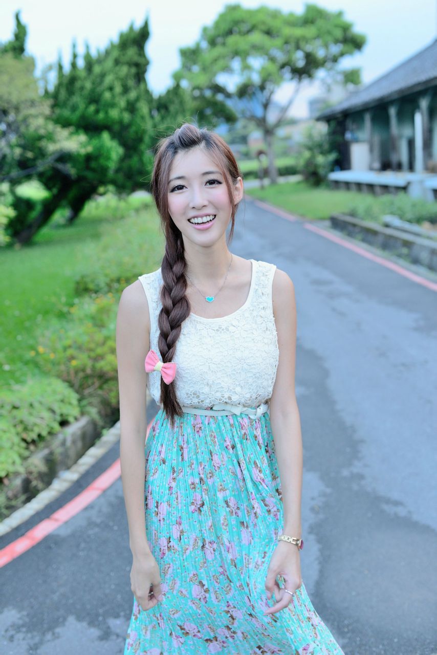 Kila晶晶/金允乔《小清新唯美长裙》外拍-图27