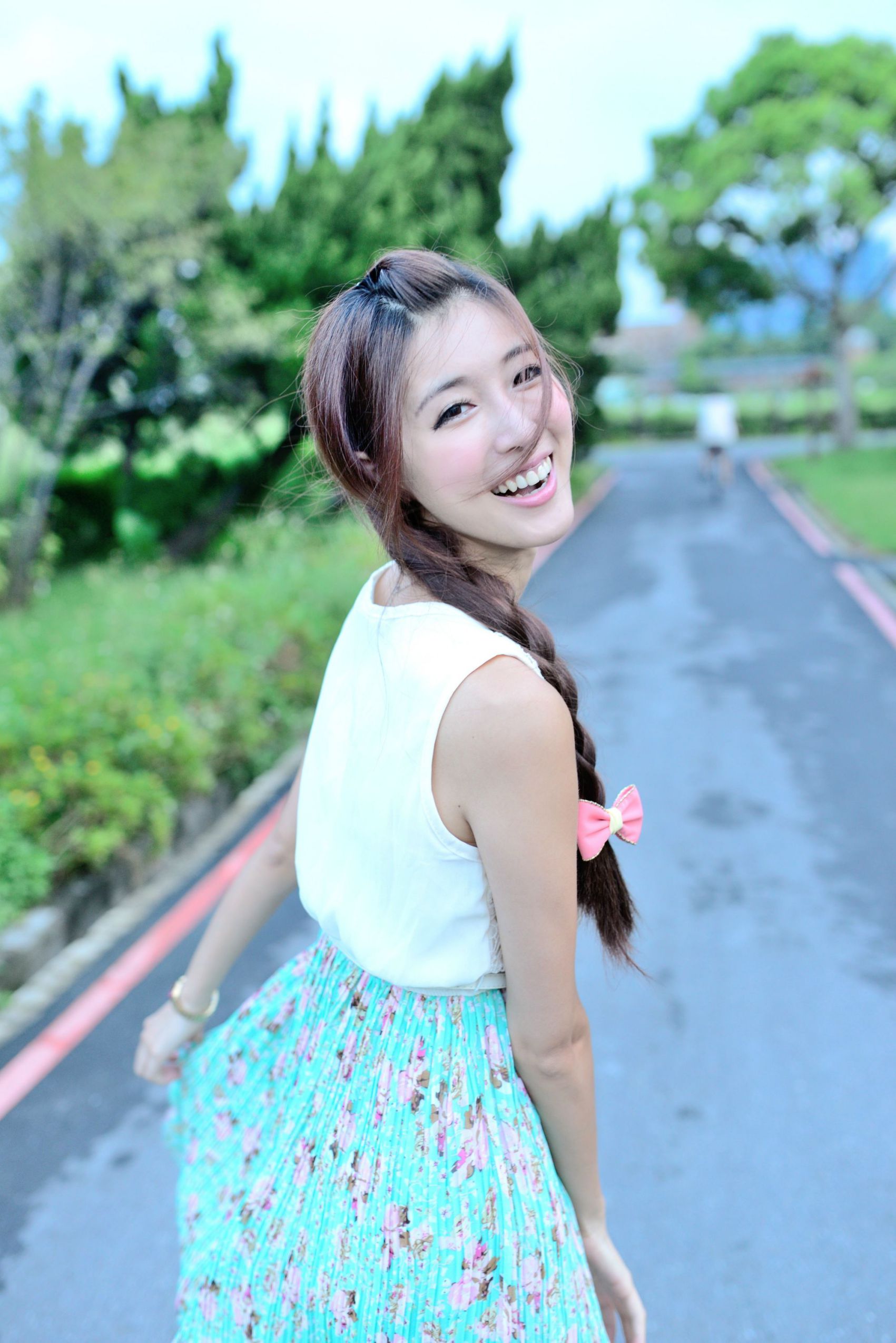 Kila晶晶/金允乔《小清新唯美长裙》外拍-图34