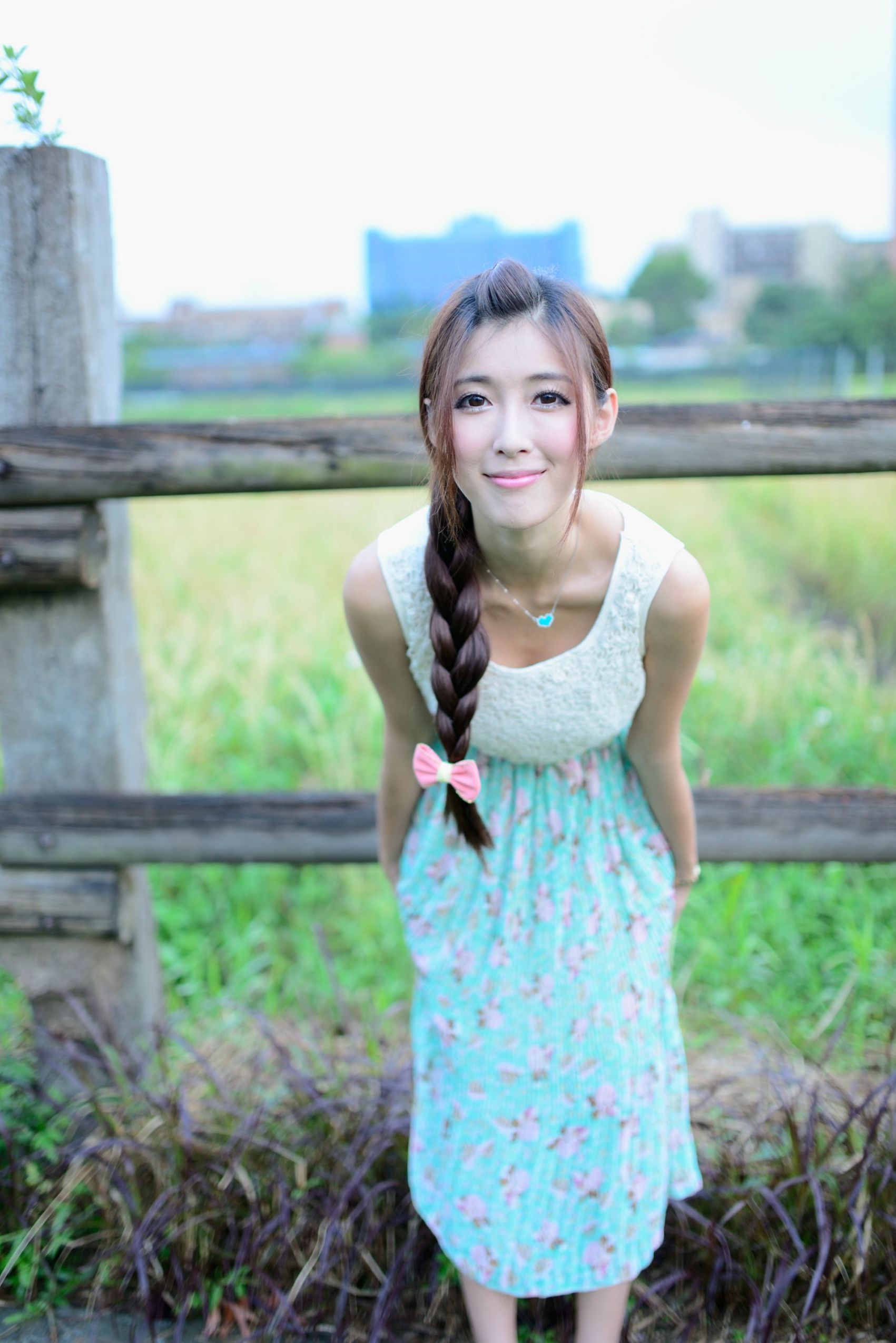 Kila晶晶/金允乔《小清新唯美长裙》外拍-图39