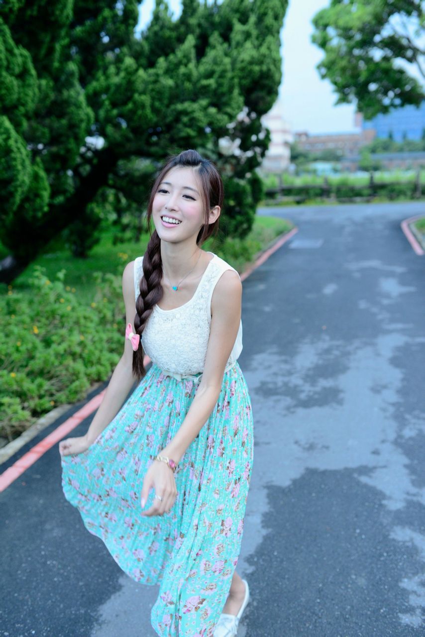 Kila晶晶/金允乔《小清新唯美长裙》外拍-图40