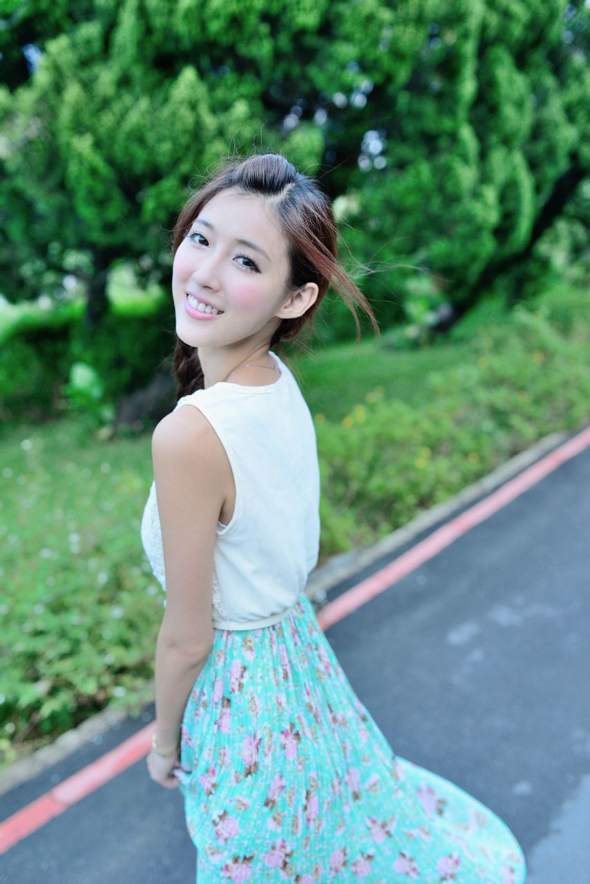 Kila晶晶/金允乔《小清新唯美长裙》外拍-图43