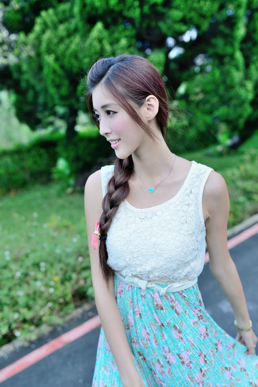 Kila晶晶/金允乔《小清新唯美长裙》外拍-图50