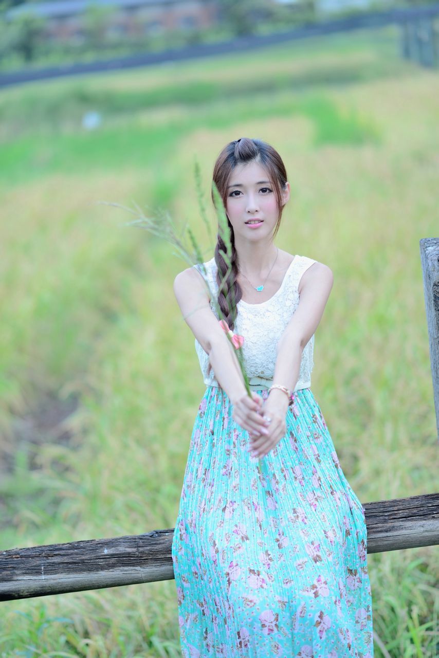 Kila晶晶/金允乔《小清新唯美长裙》外拍-图54