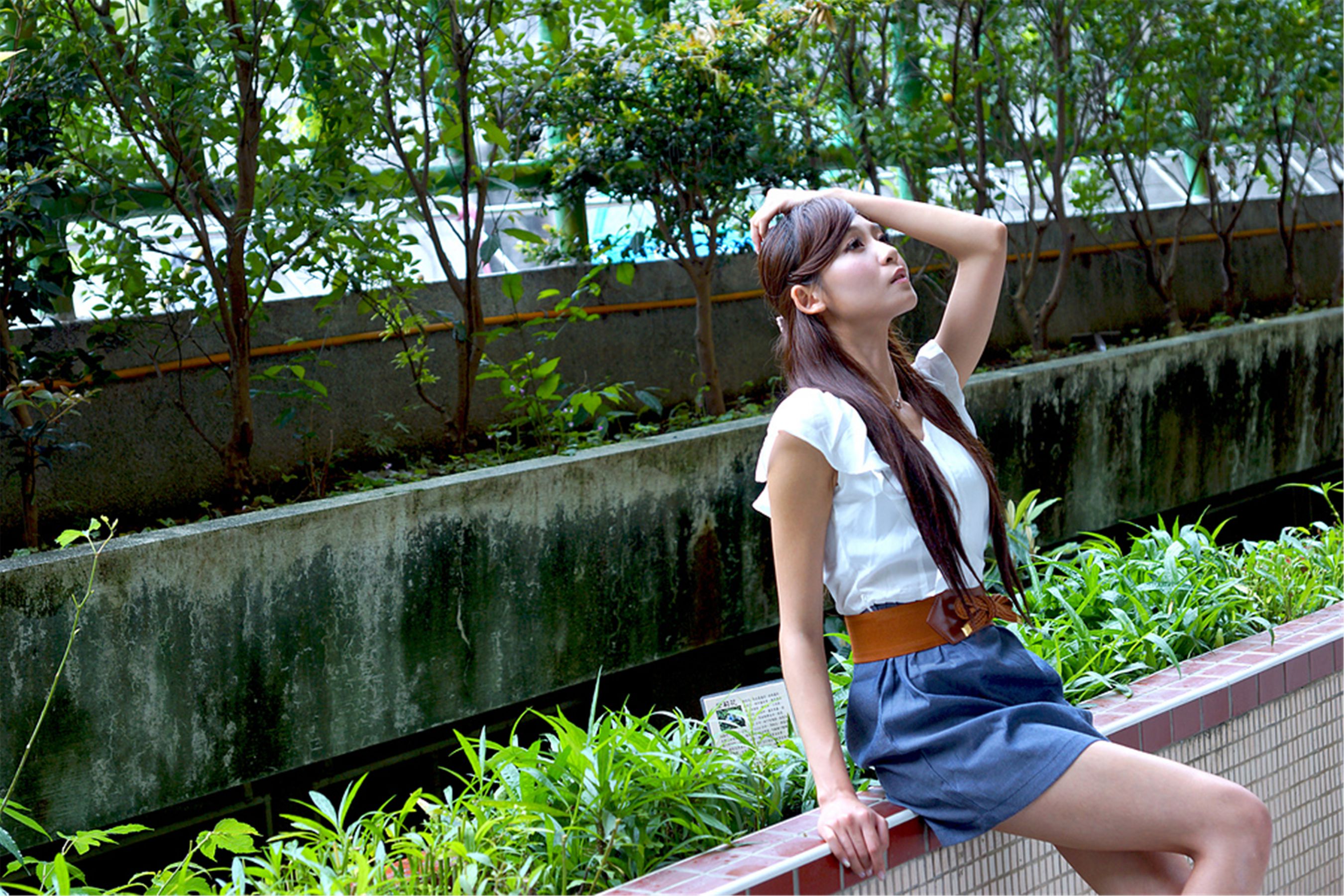 Winnie小雪/庄咏惠《春节校园外拍》-图12