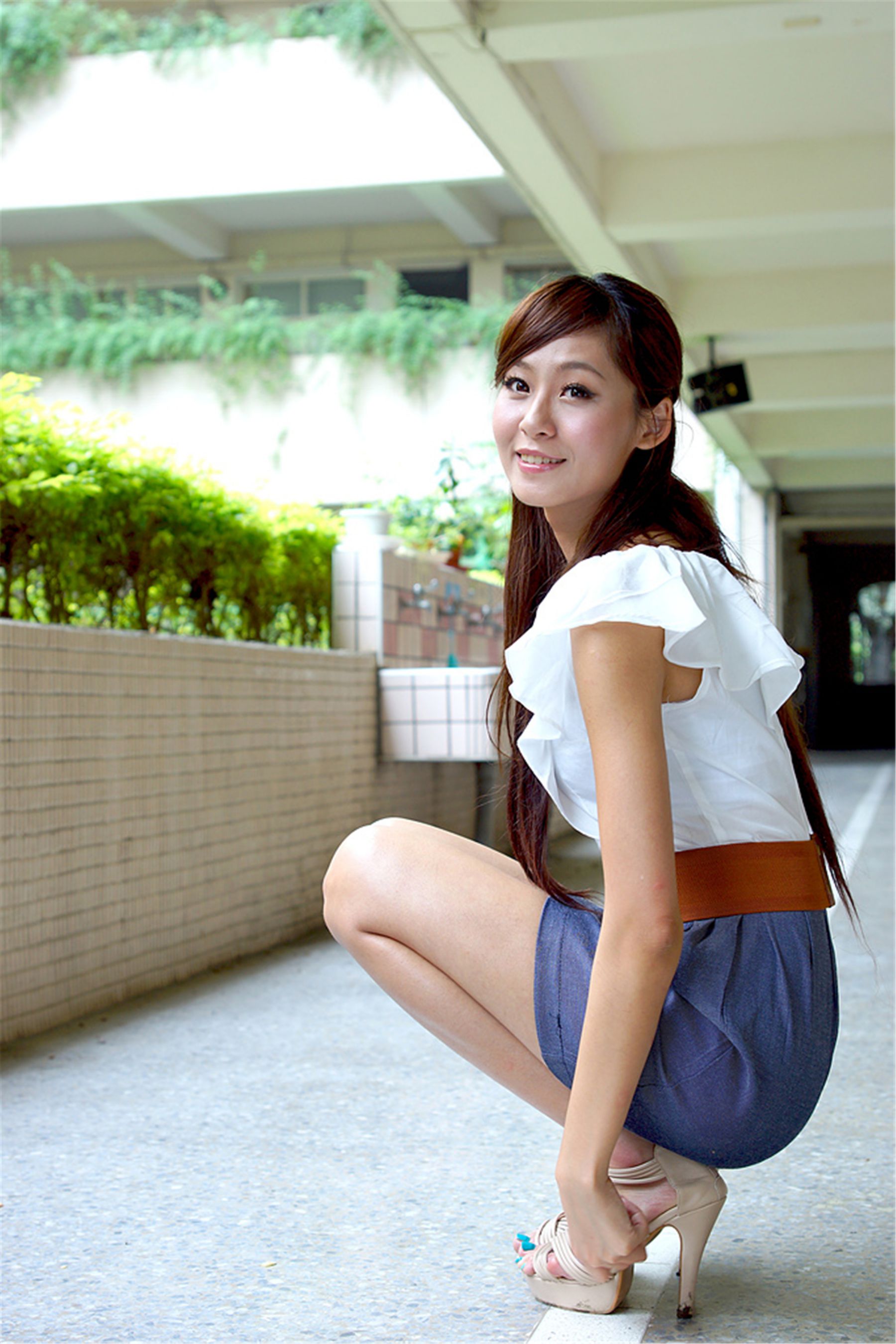 Winnie小雪/庄咏惠《春节校园外拍》-图14