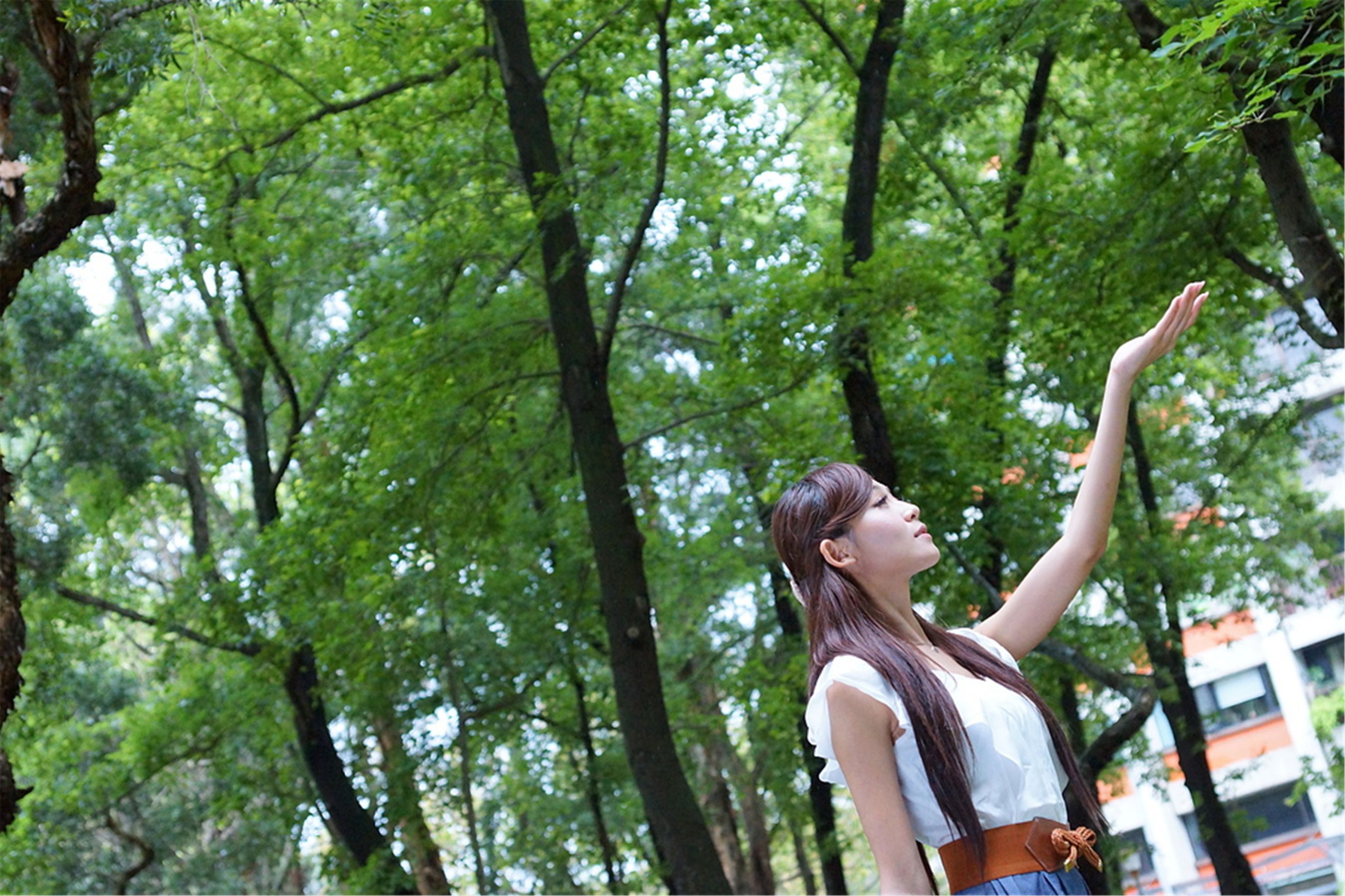 Winnie小雪/庄咏惠《春节校园外拍》-图19