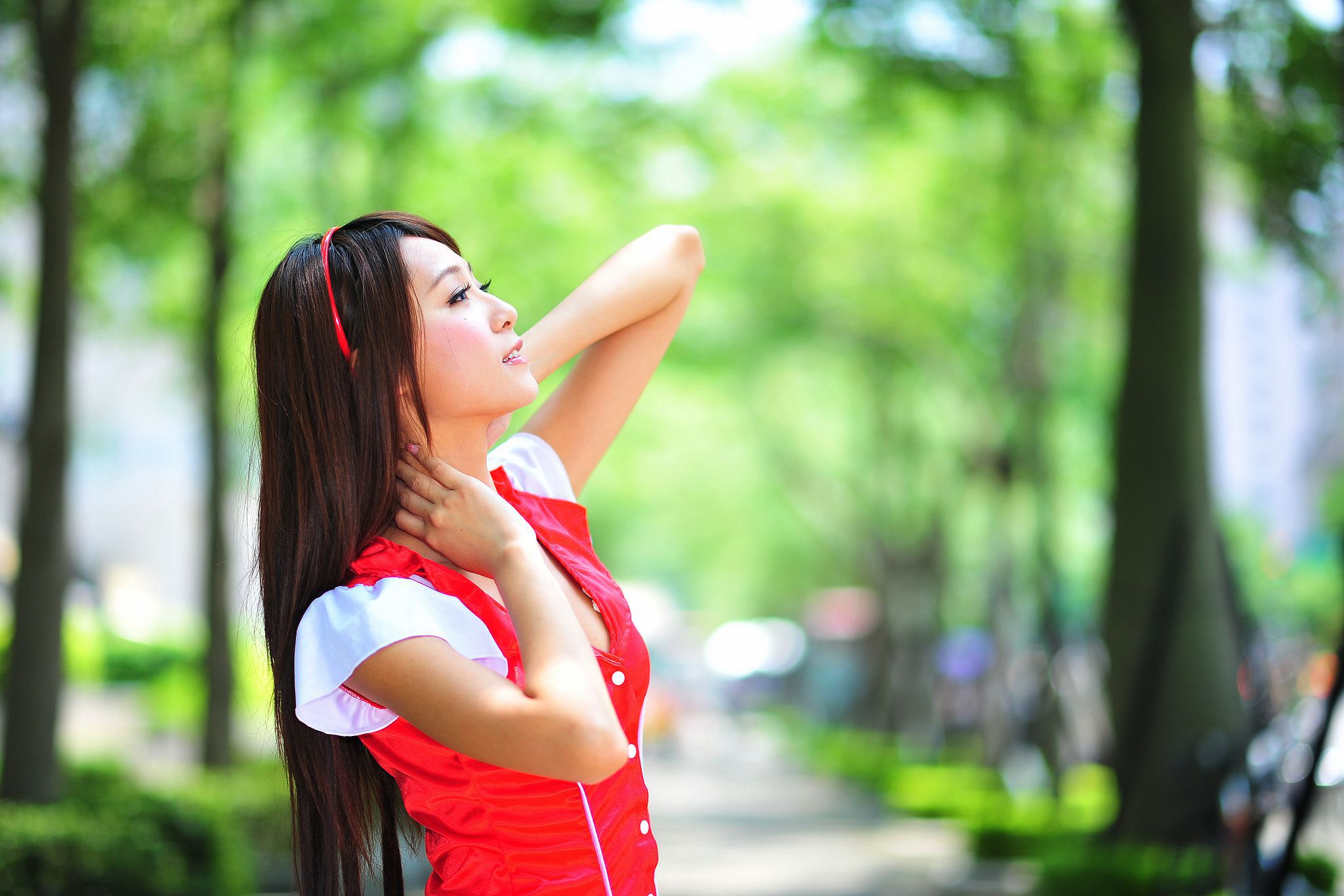 Winnie小雪/庄咏惠《春节校园外拍》-图34