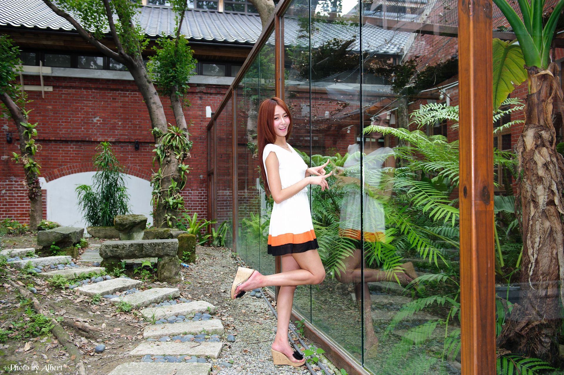 Winnie小雪/庄咏惠《春节校园外拍》-图75