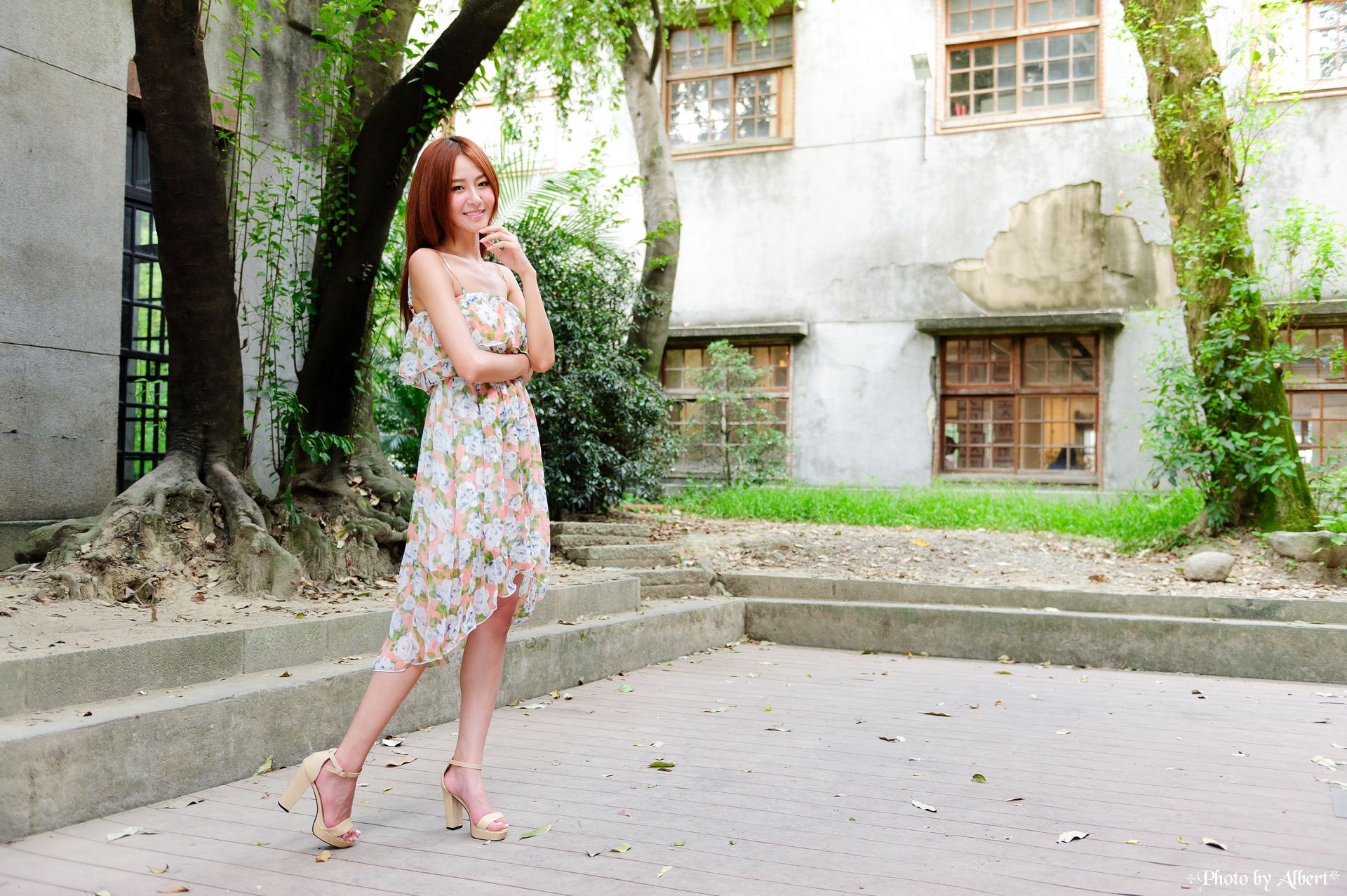 Winnie小雪/庄咏惠《春节校园外拍》-图88