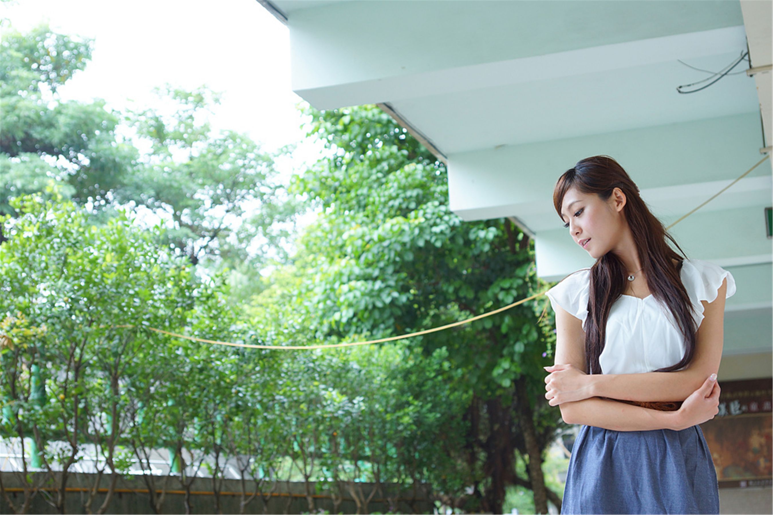 Winnie小雪/庄咏惠《春节校园外拍》-图8