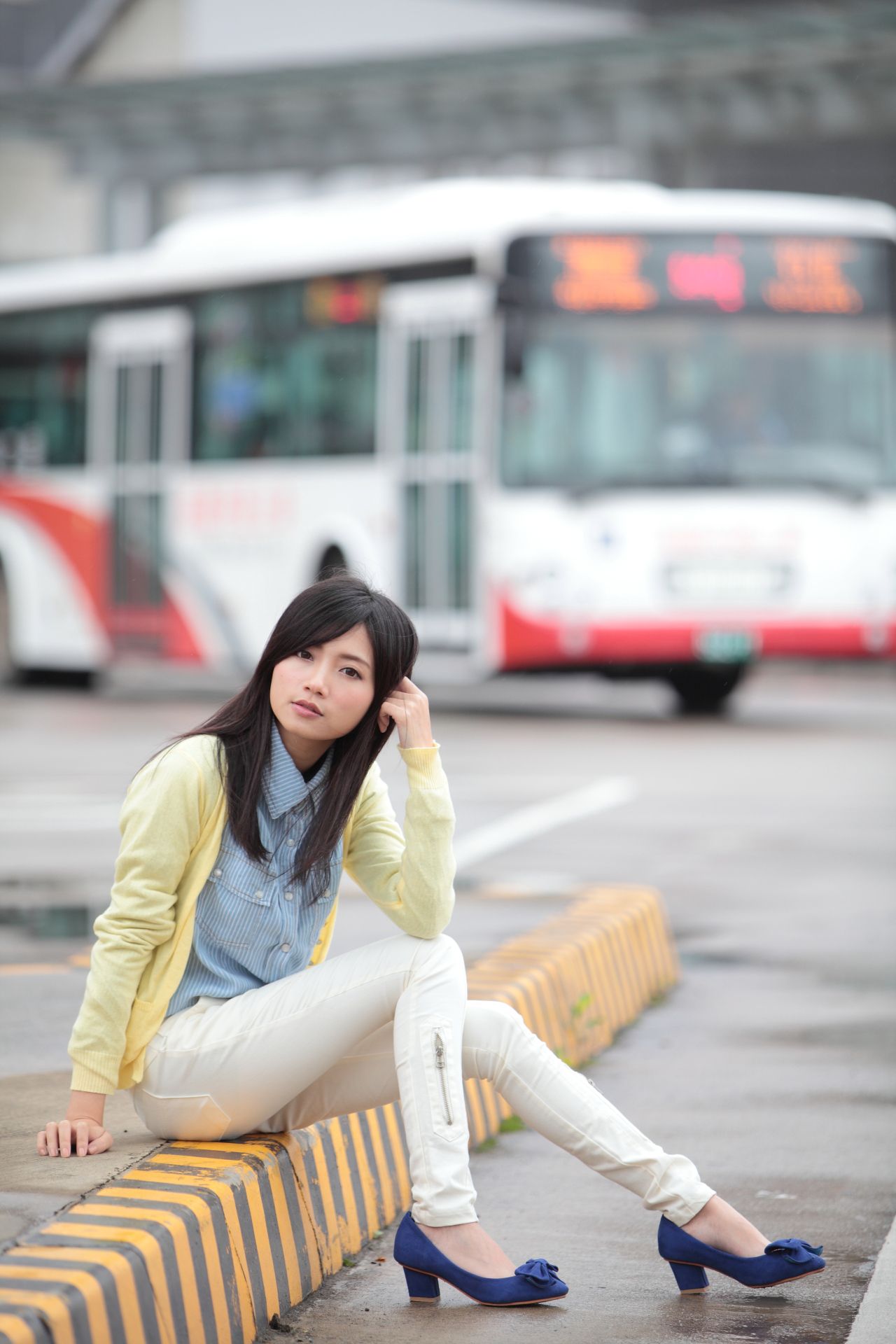 可艾Keai《台湾清纯妹子街拍》-图9