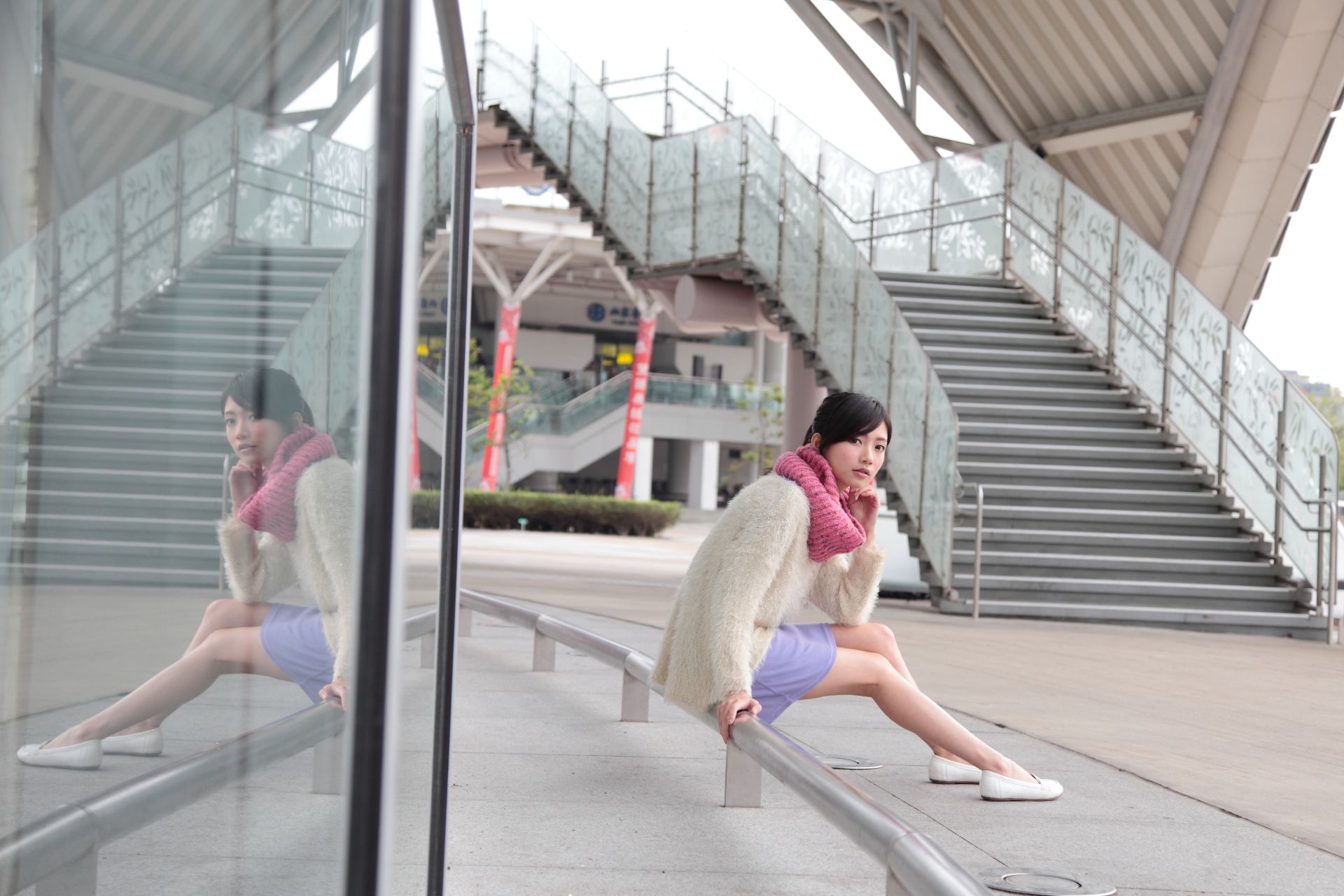 可艾Keai《台湾清纯妹子街拍》-图13