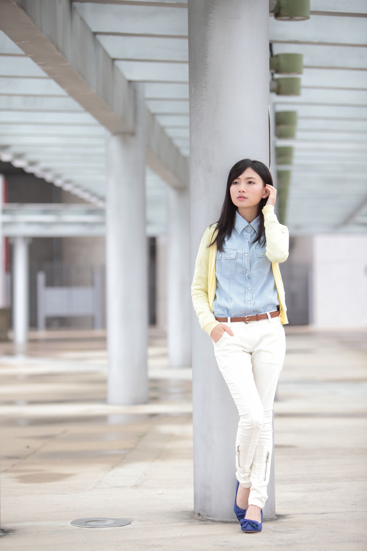 可艾Keai《台湾清纯妹子街拍》-图1