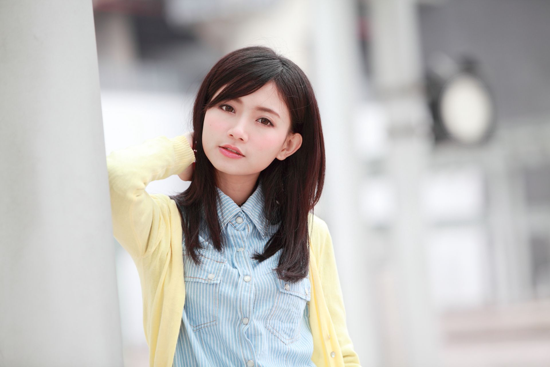 可艾Keai《台湾清纯妹子街拍》-图23