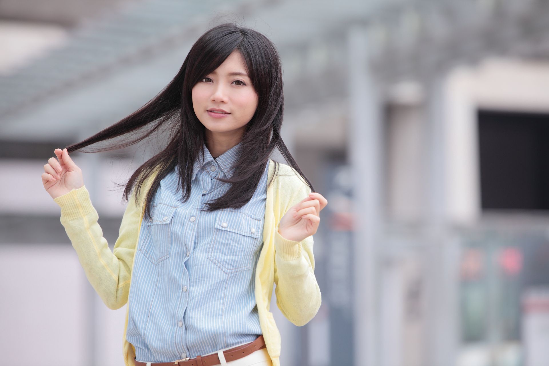 可艾Keai《台湾清纯妹子街拍》-图29