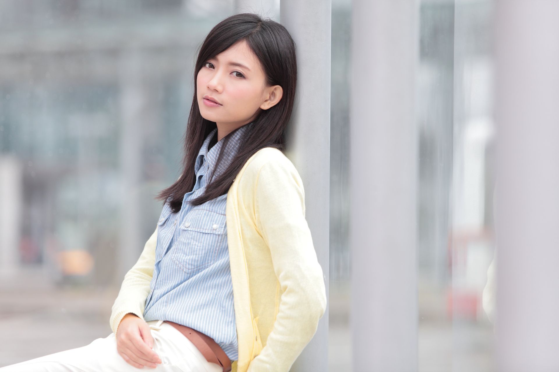 可艾Keai《台湾清纯妹子街拍》-图32