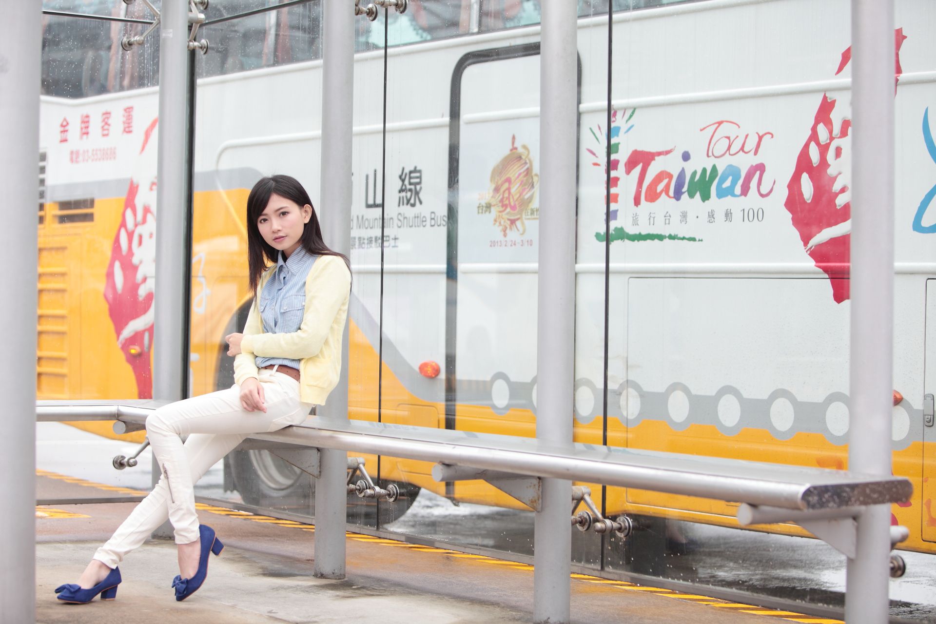 可艾Keai《台湾清纯妹子街拍》-图3